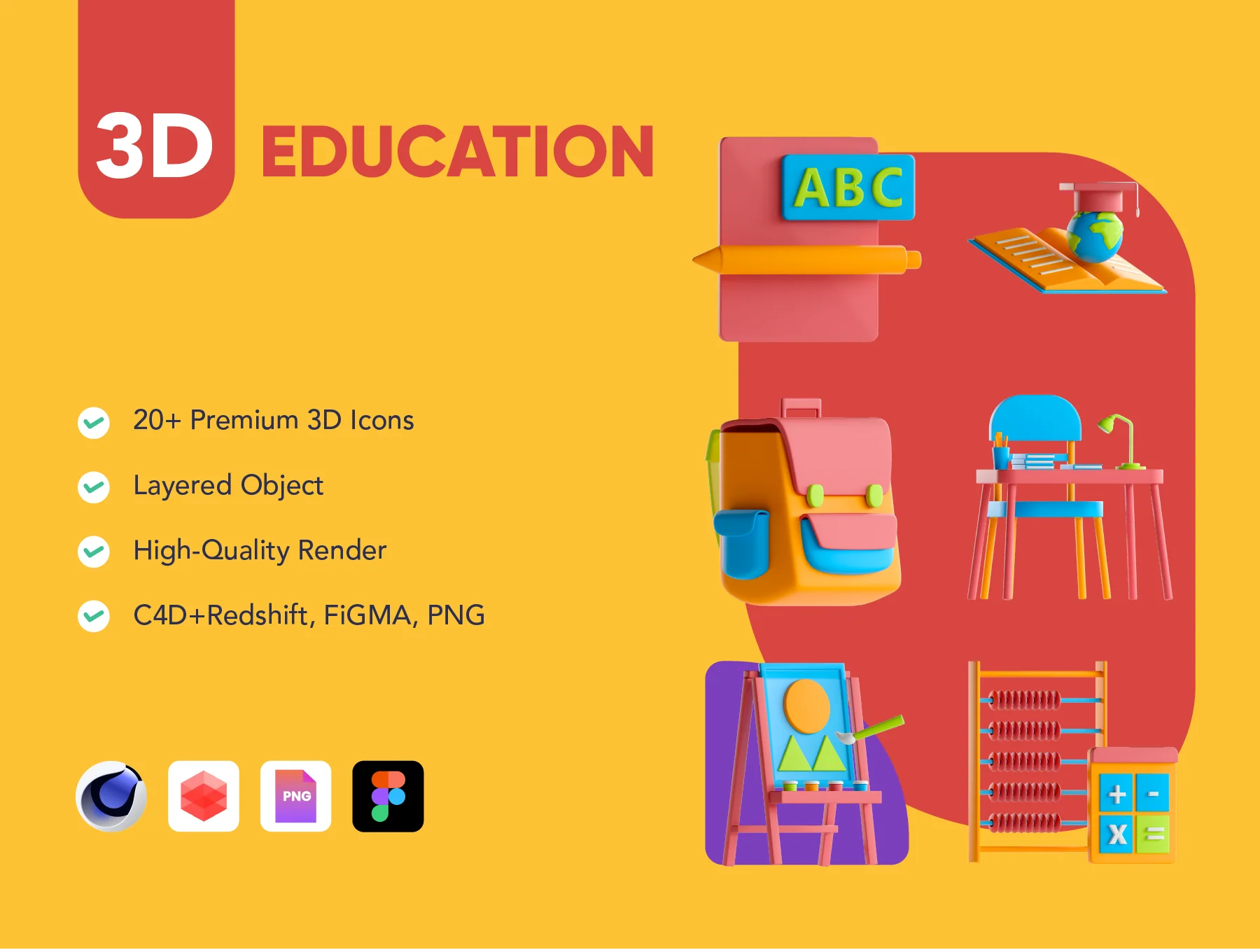 3D Education Pack