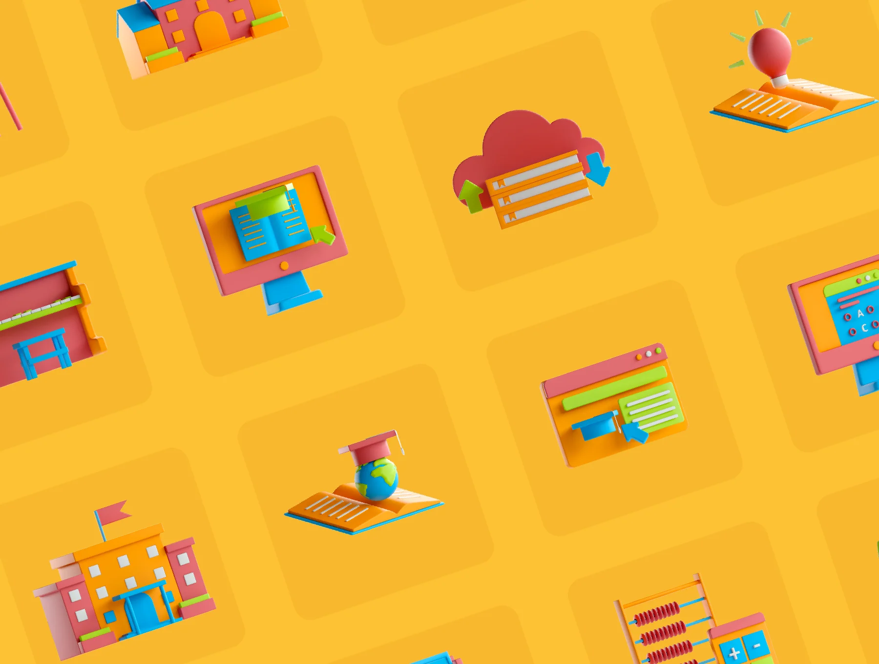 3D Education Pack 7