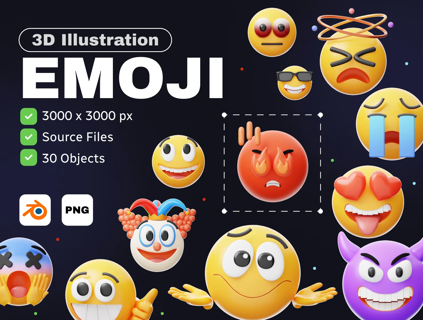 3D Emoji Collection