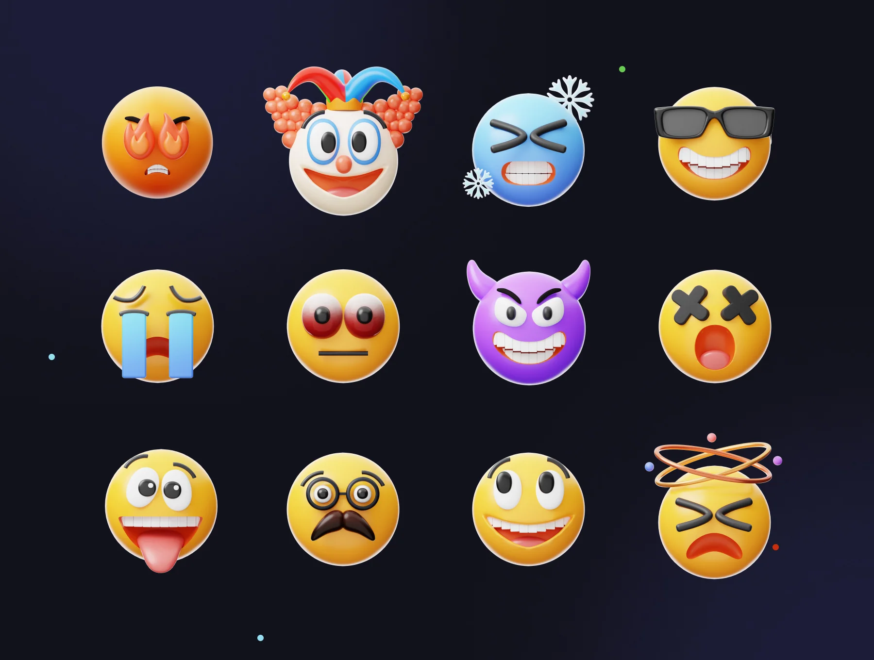 3D Emoji Collection 6