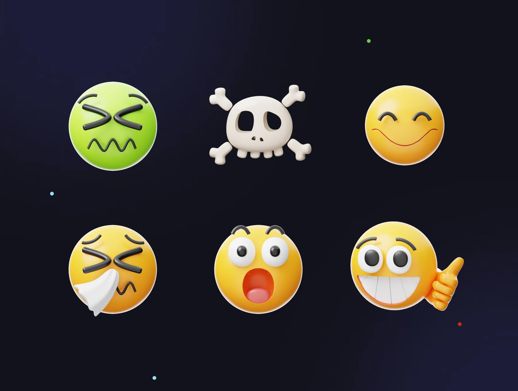 3D Emoji Collection 8