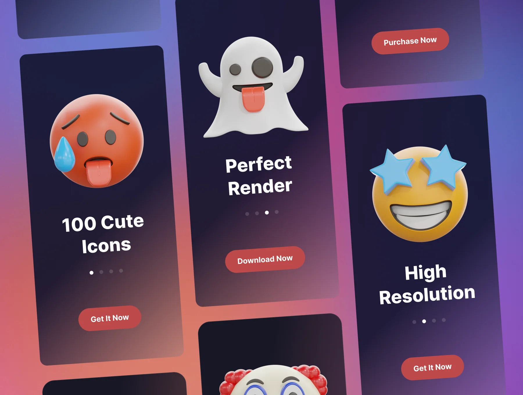 3D Emoji Icons 2