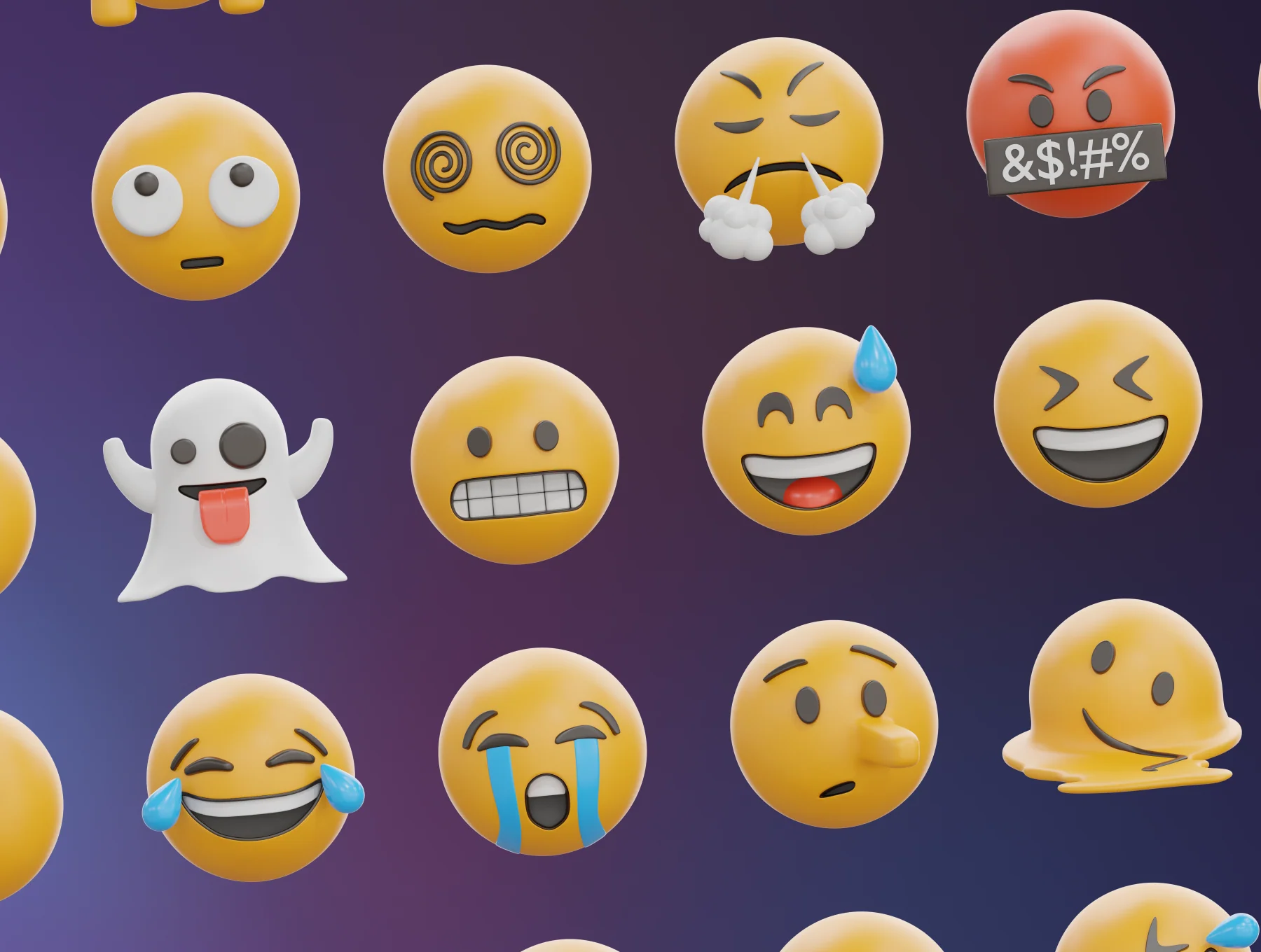 3D Emoji Icons 5