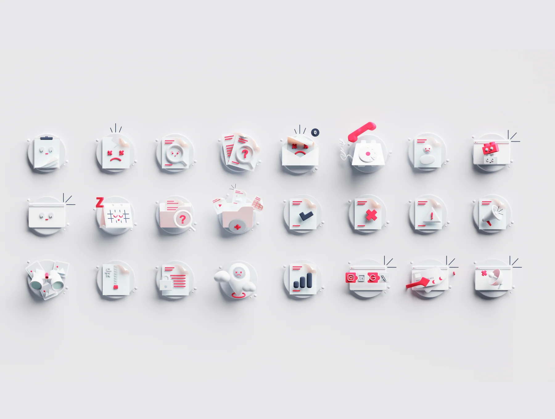 3D Empty states for your next projects!