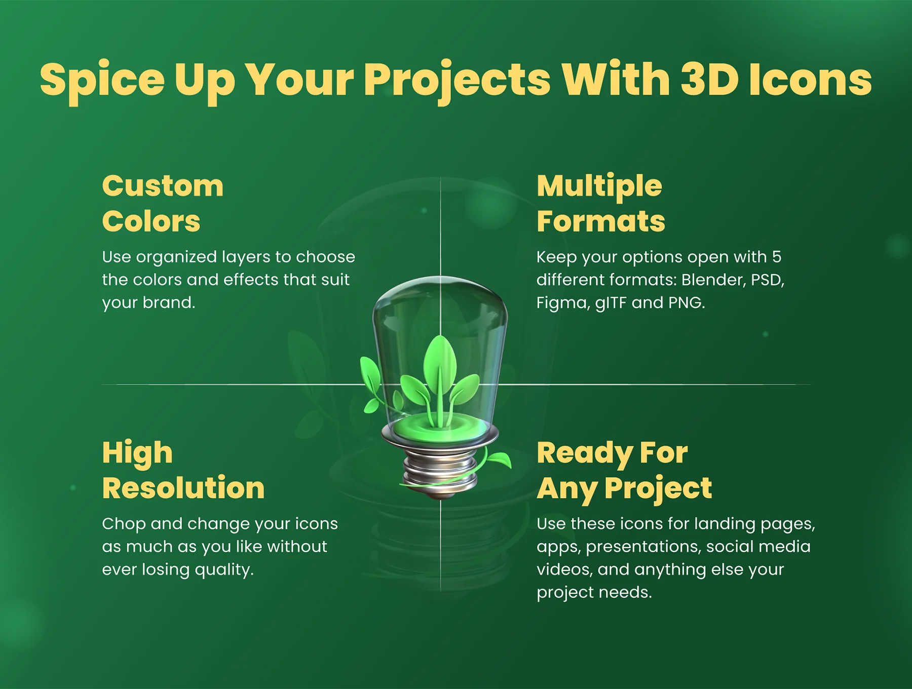 3D Energy and Environment Icons 2