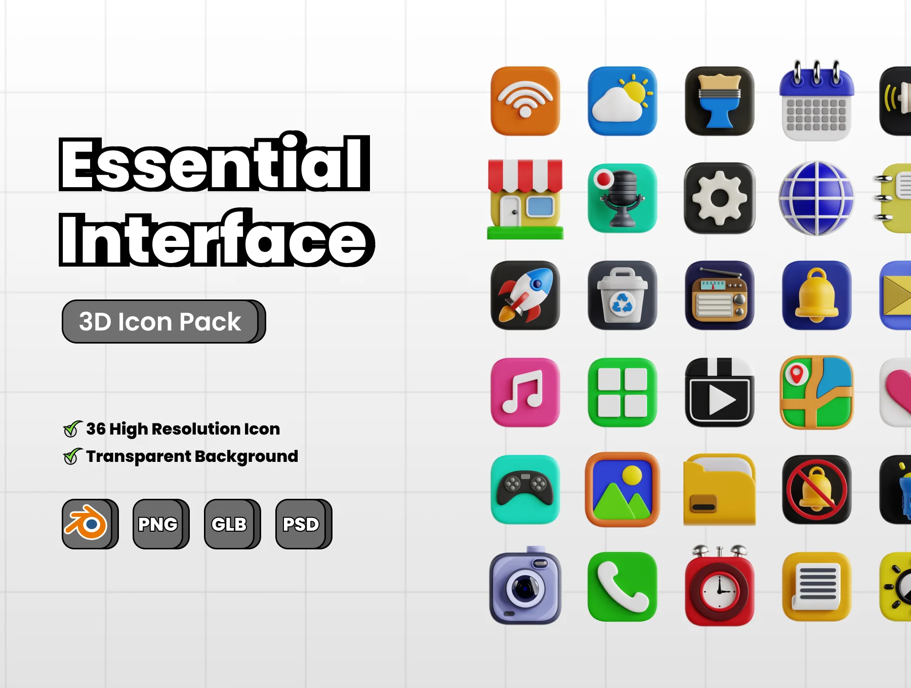 3D Essential Interface