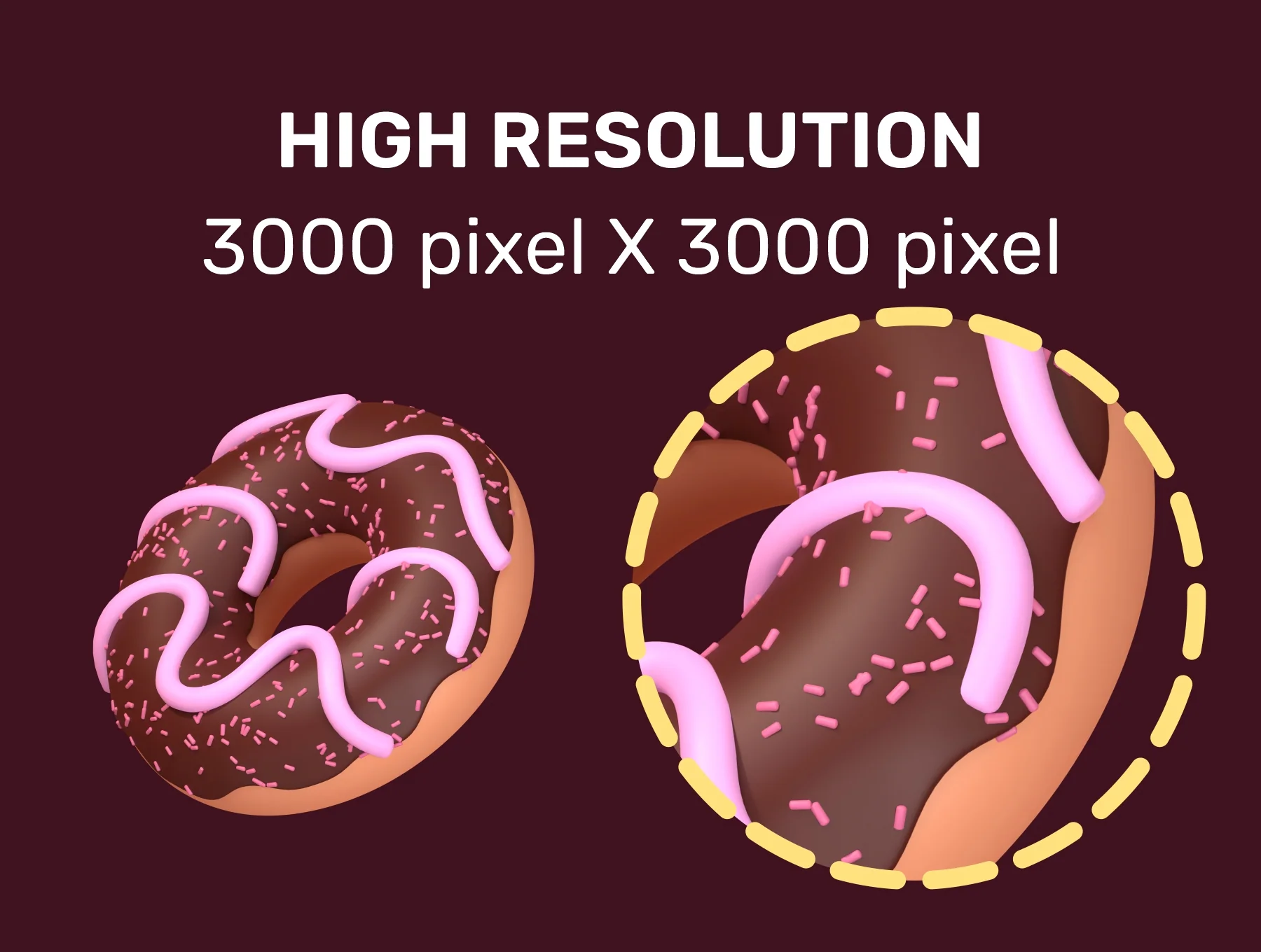 3D FAST FOOD ICON ILLUSTRATION 6