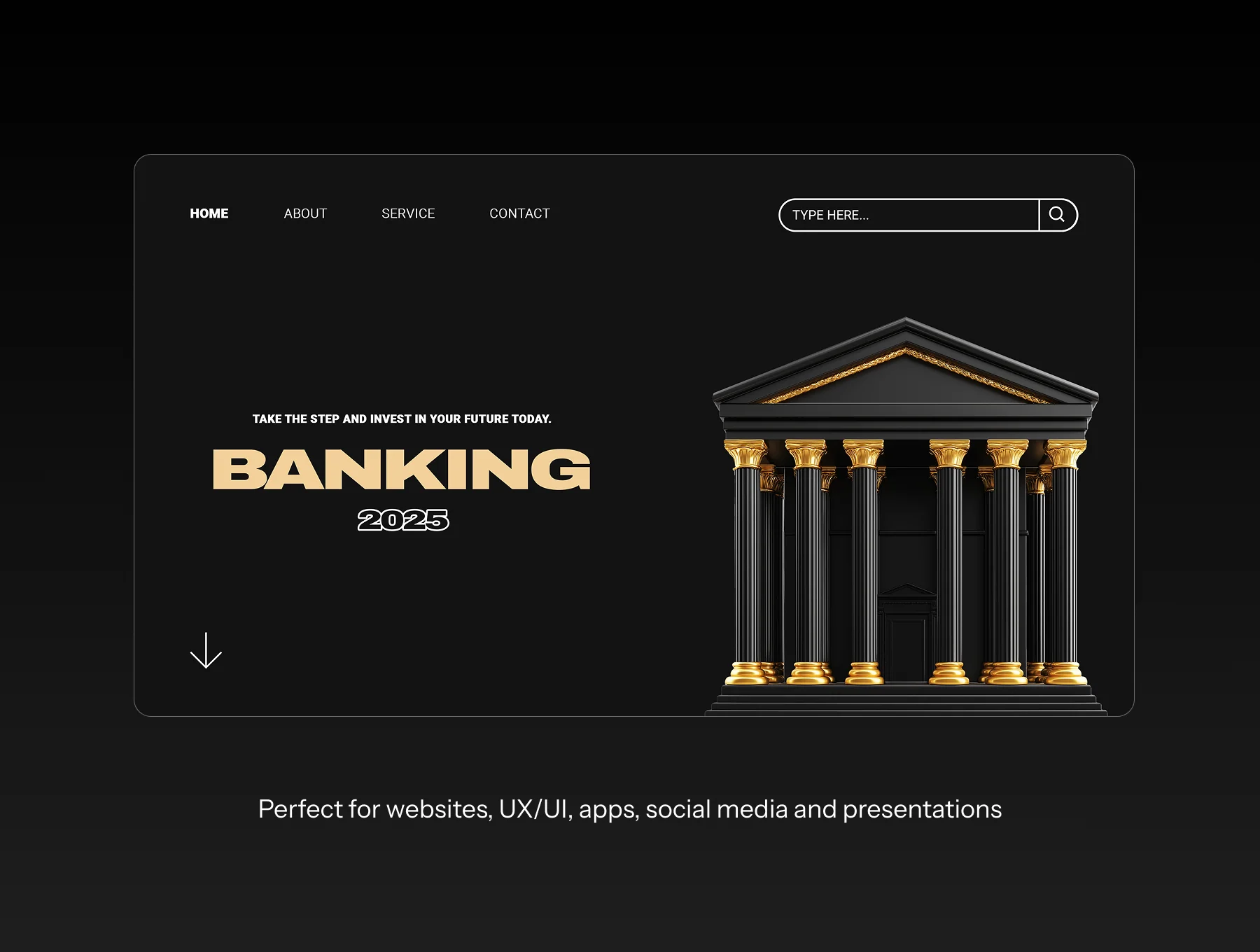 3D Finance & Banking Icons 6