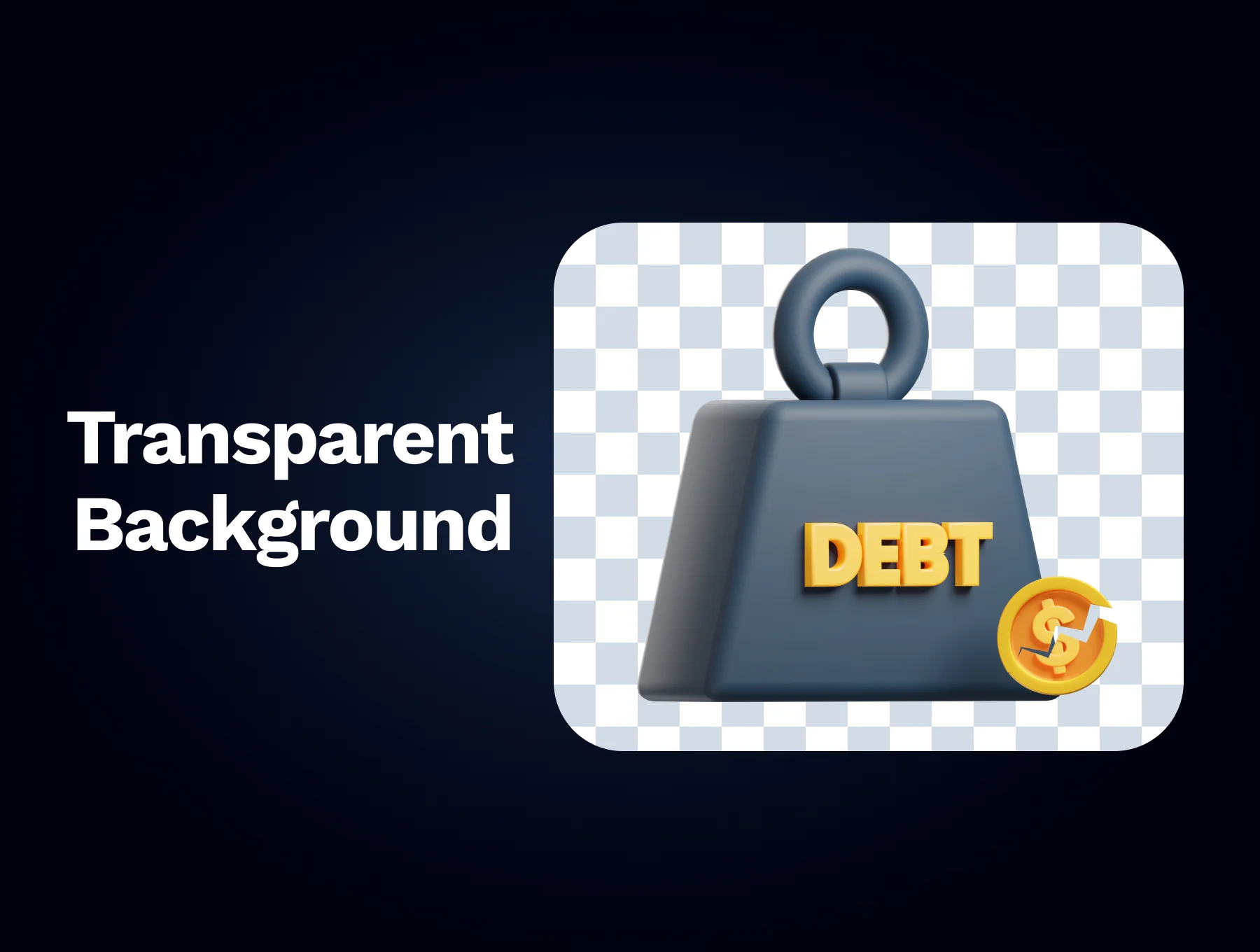 3D Finance Icon 4