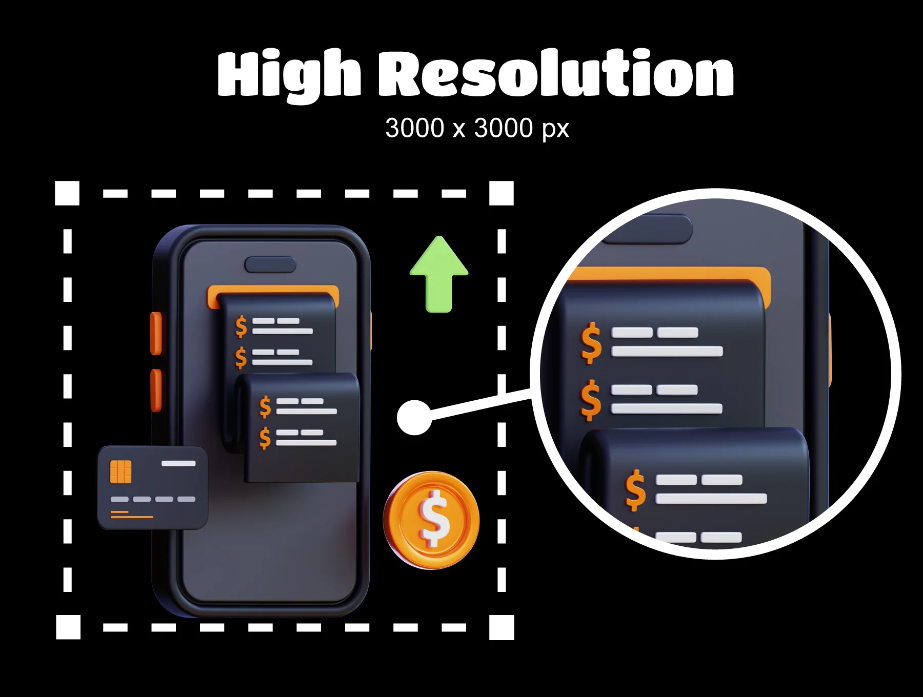 3D Financial Icon Pack 3