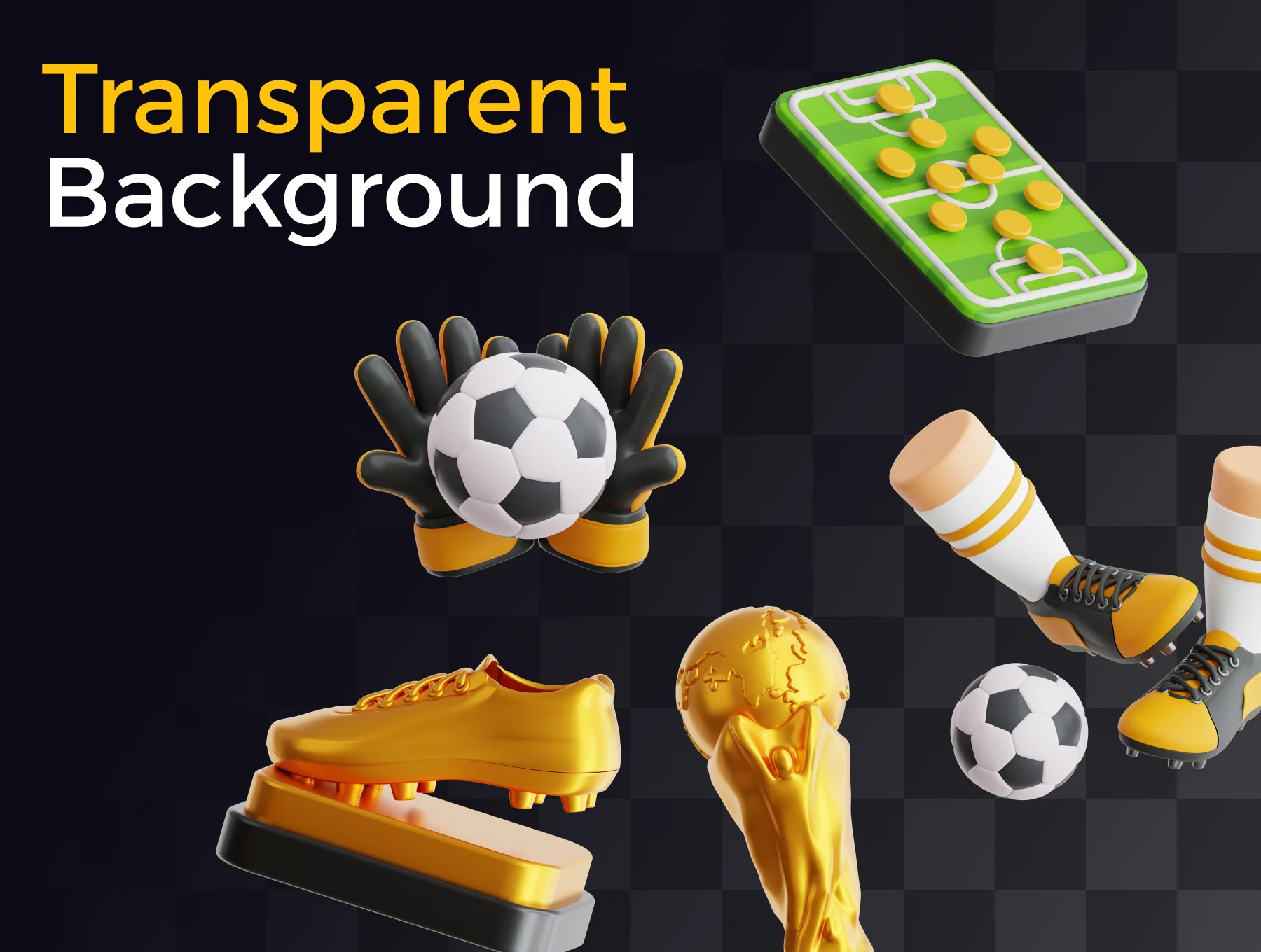3D Football Icon 2