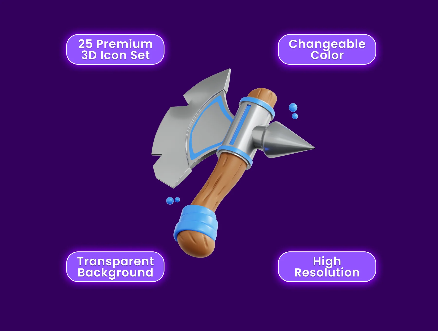 3D Game Asset Icon Set Pack 2