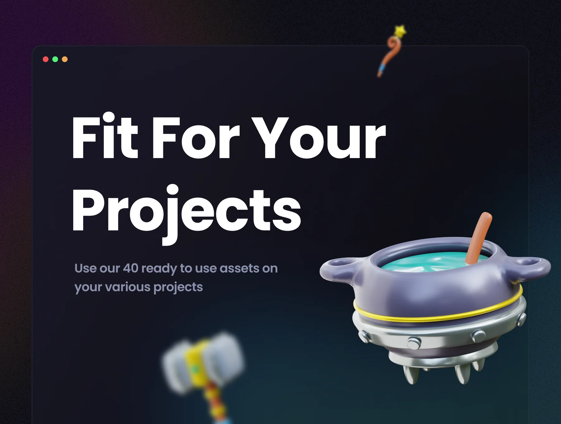 3D Game Assets 4