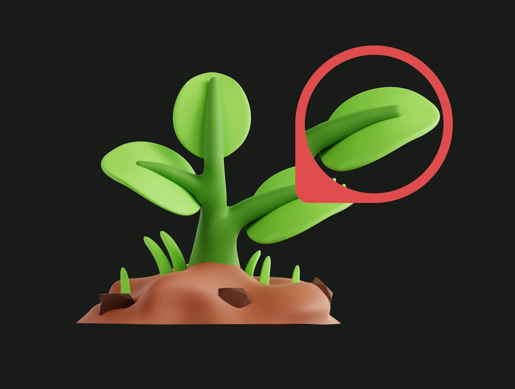 3D Gardening Icon Set 3