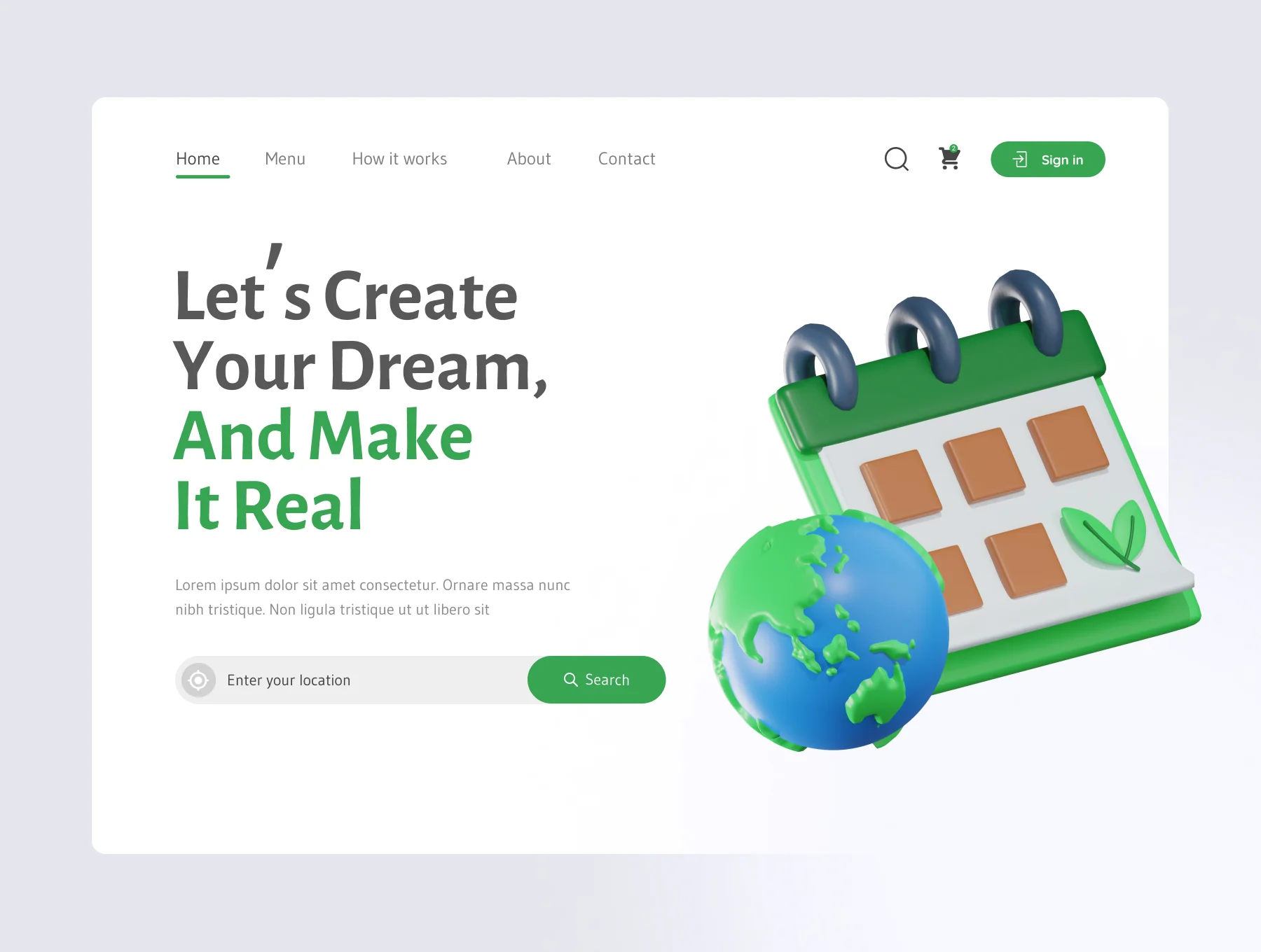 3D Go Green Icon Pack 3