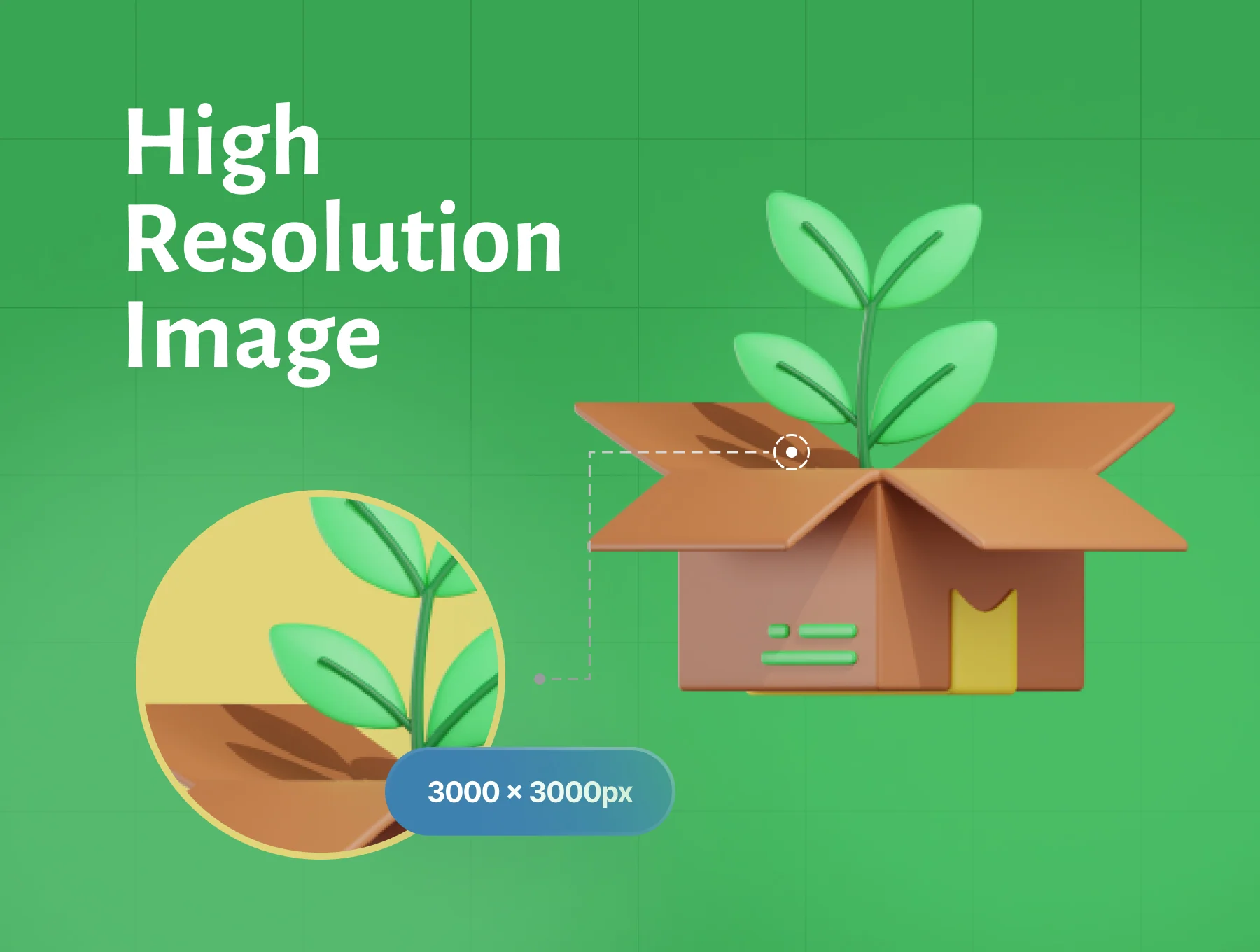 3D Go Green Icon Pack 5