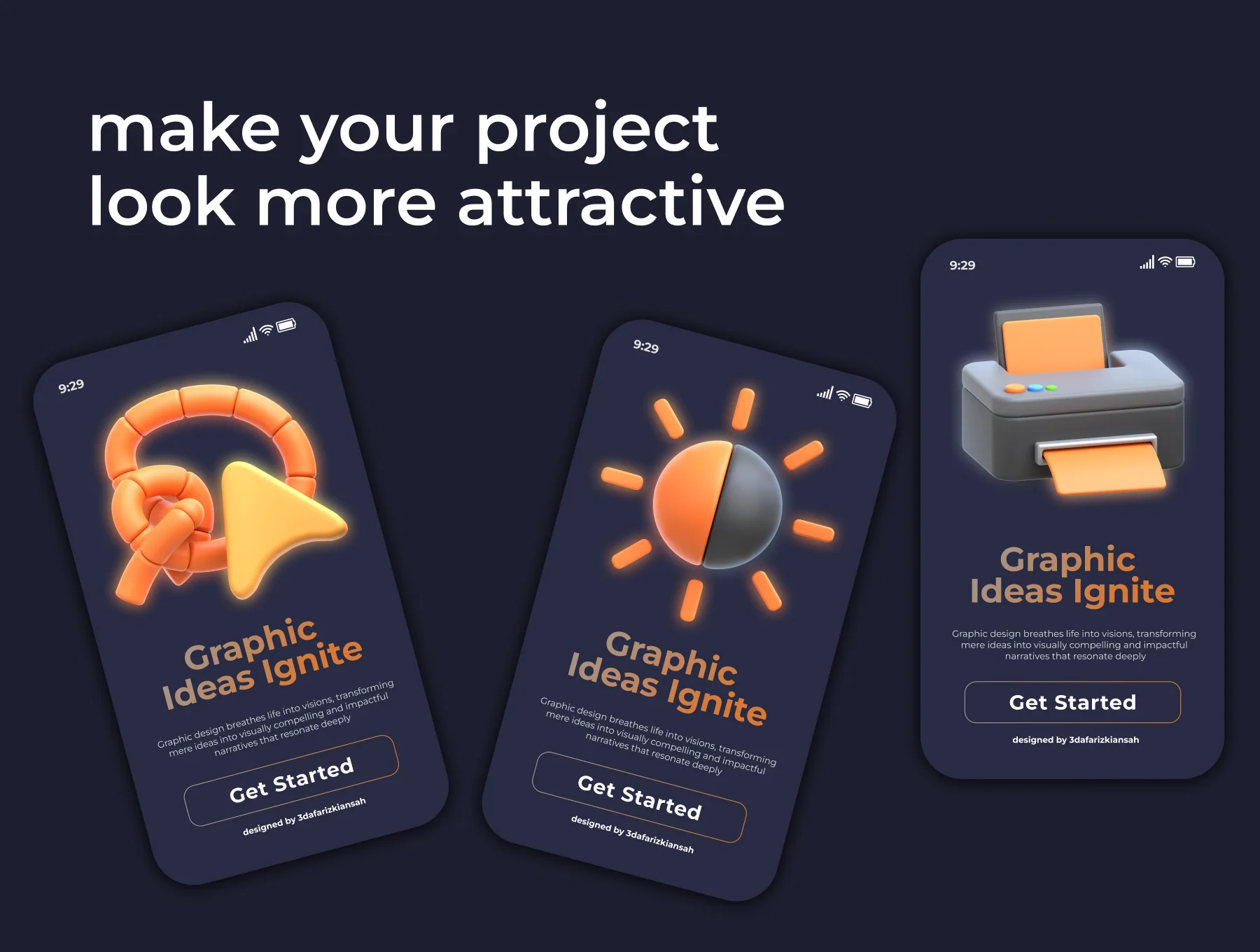 3D Graphic Design Icon 3