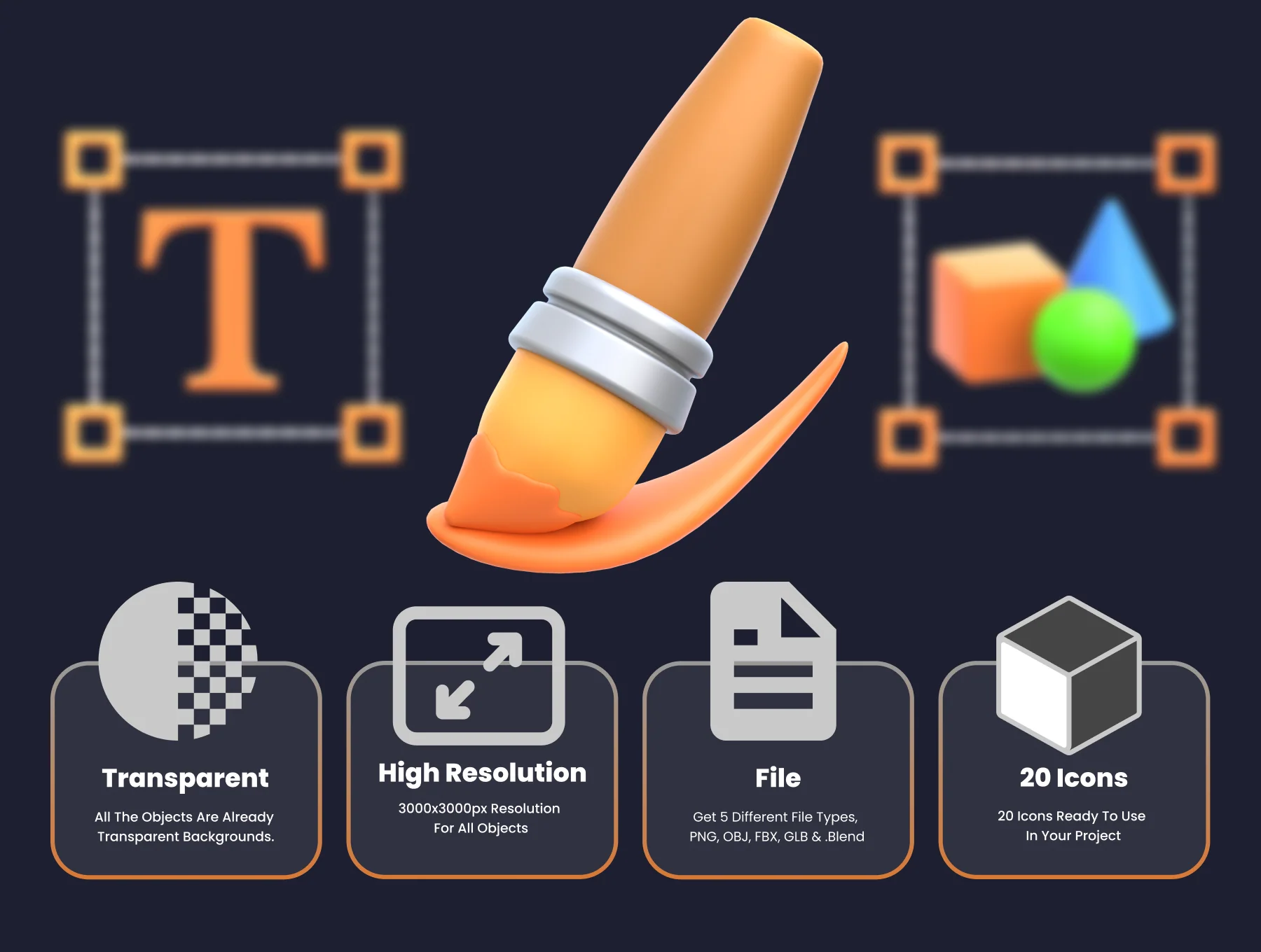 3D Graphic Design Icon 5