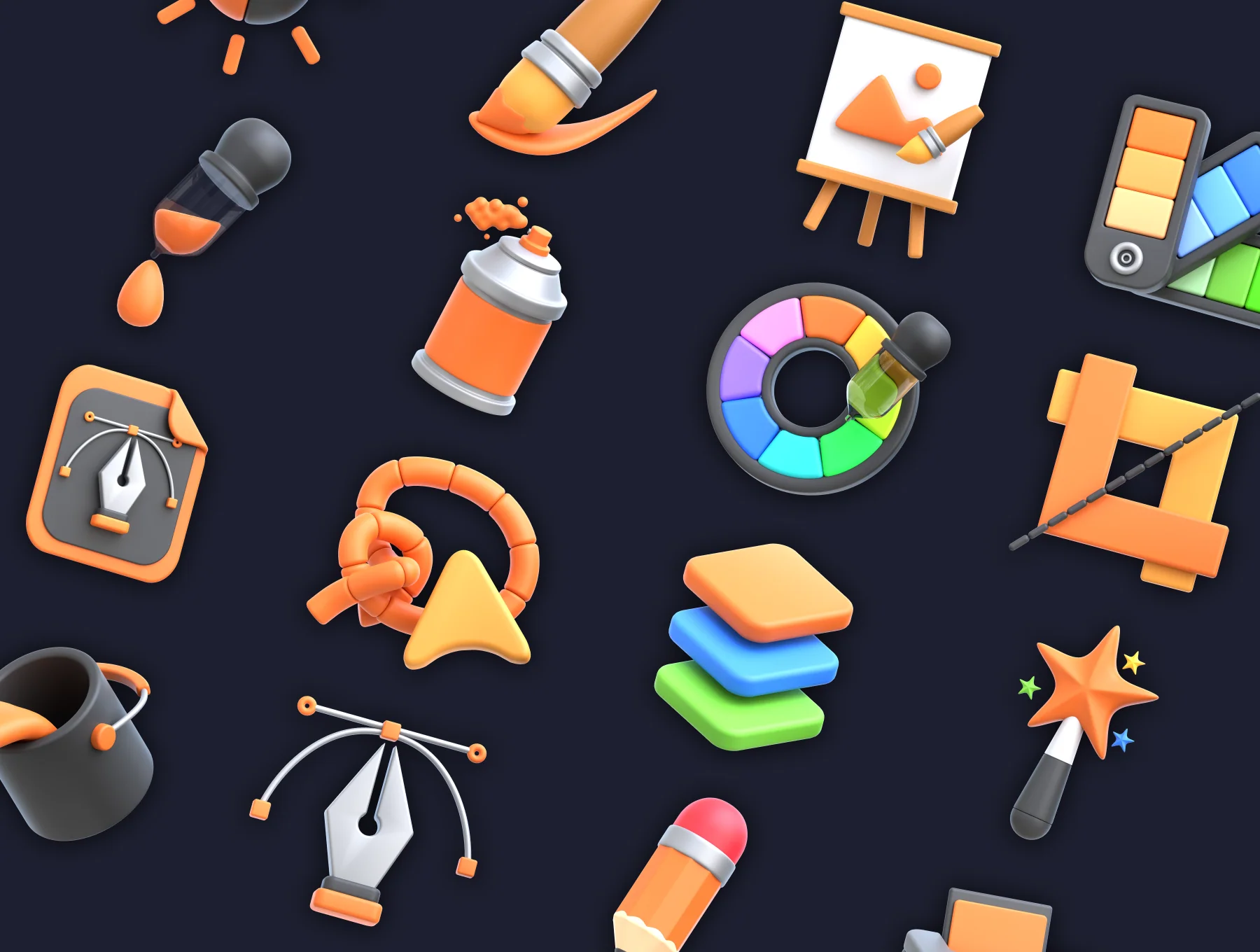 3D Graphic Design Icon 6