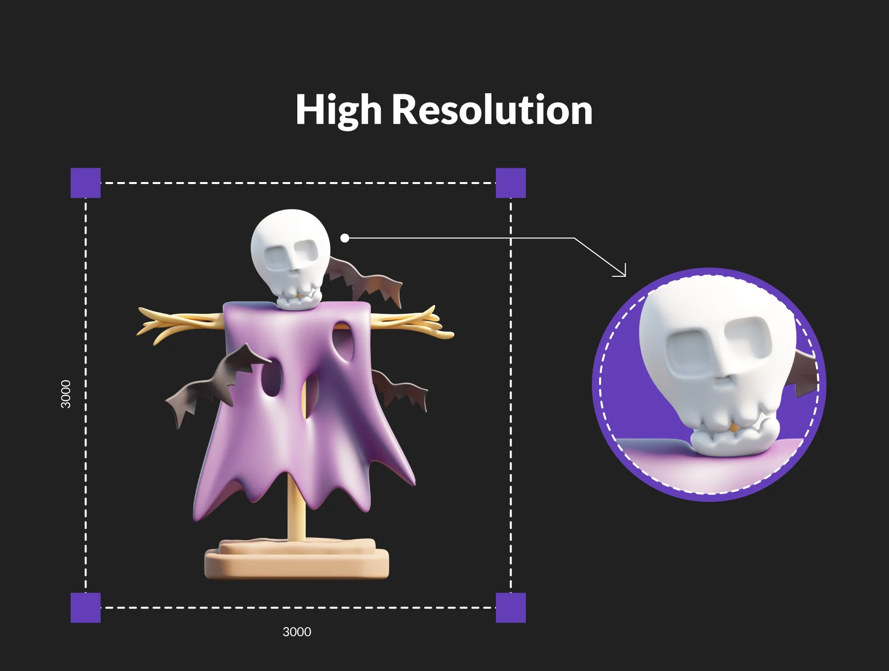 3D Halloween Icons 2
