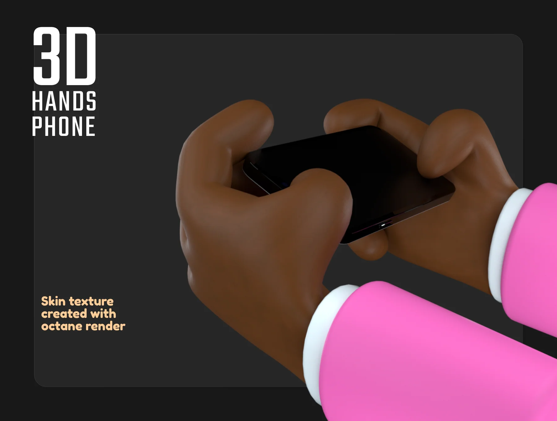 3D hands phone 4