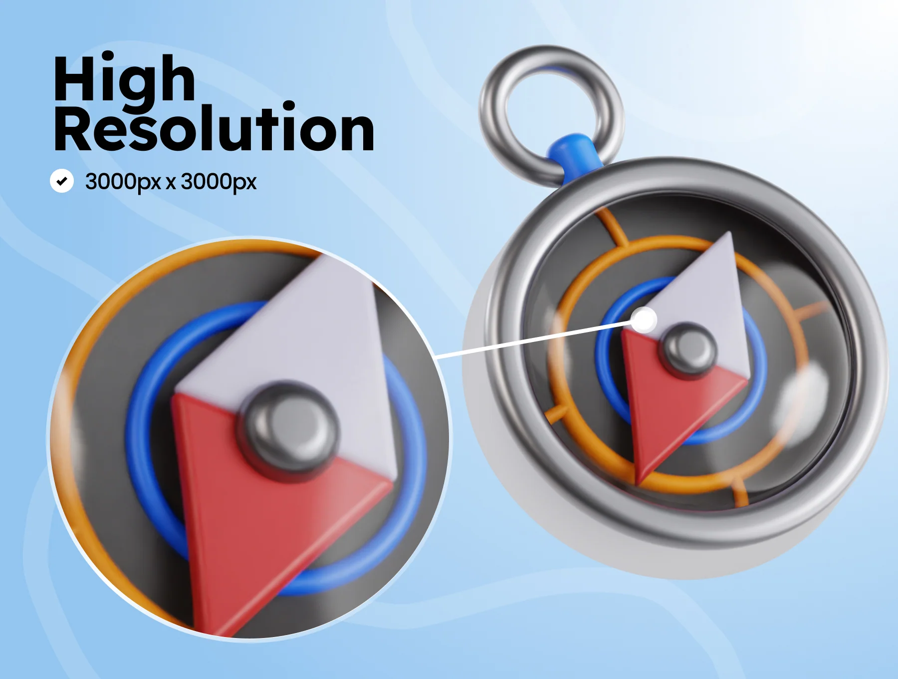 3D Holiday Travel Icons 3