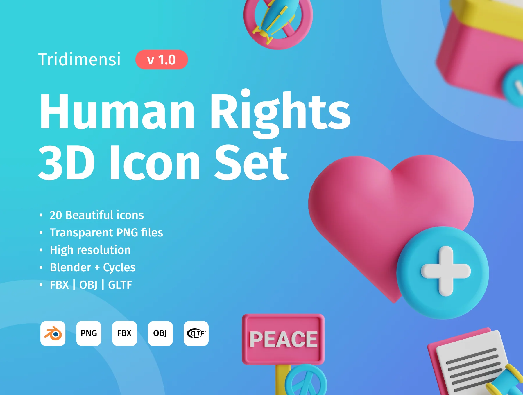 3D Human Rights