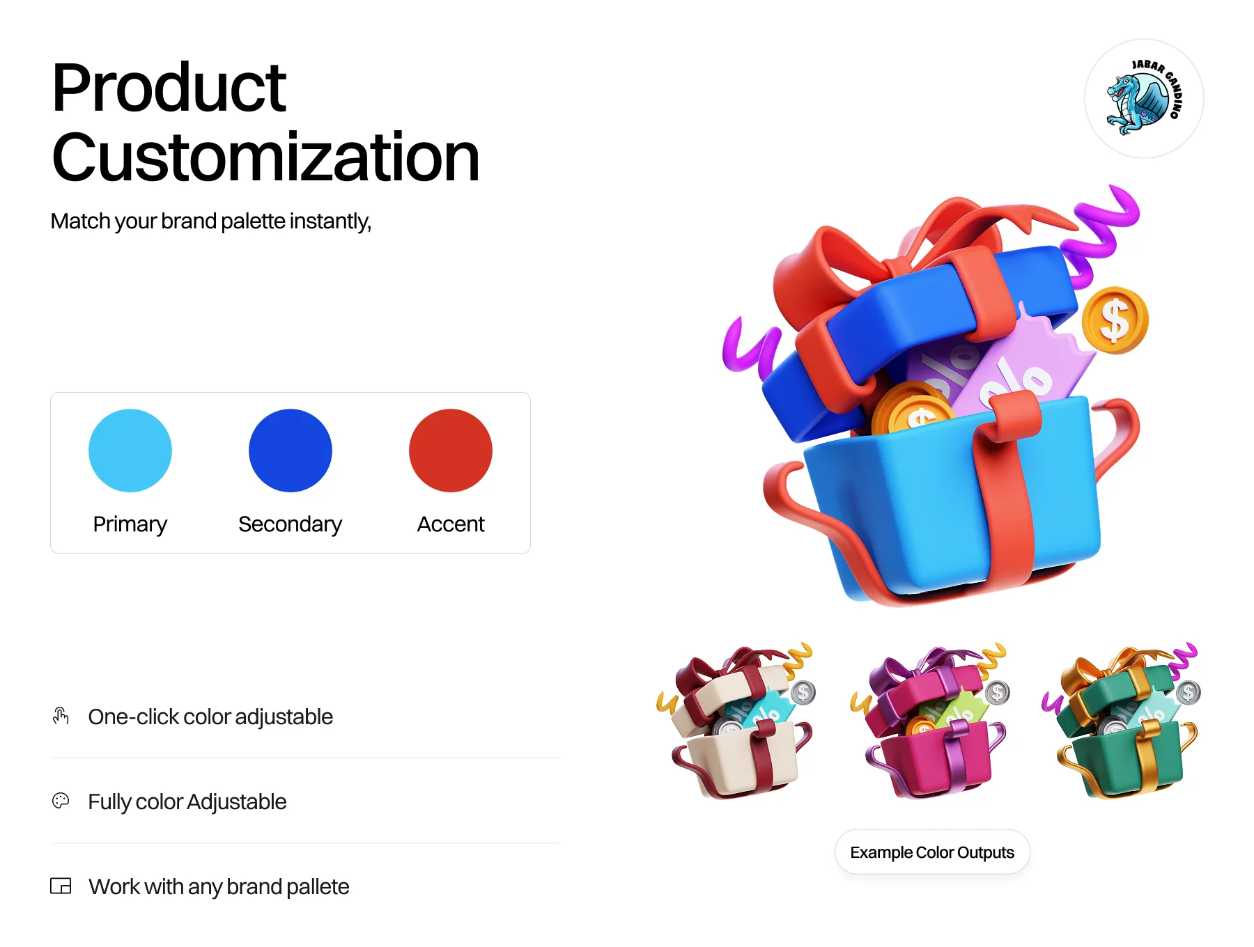 3D Icon Business Marketing 3
