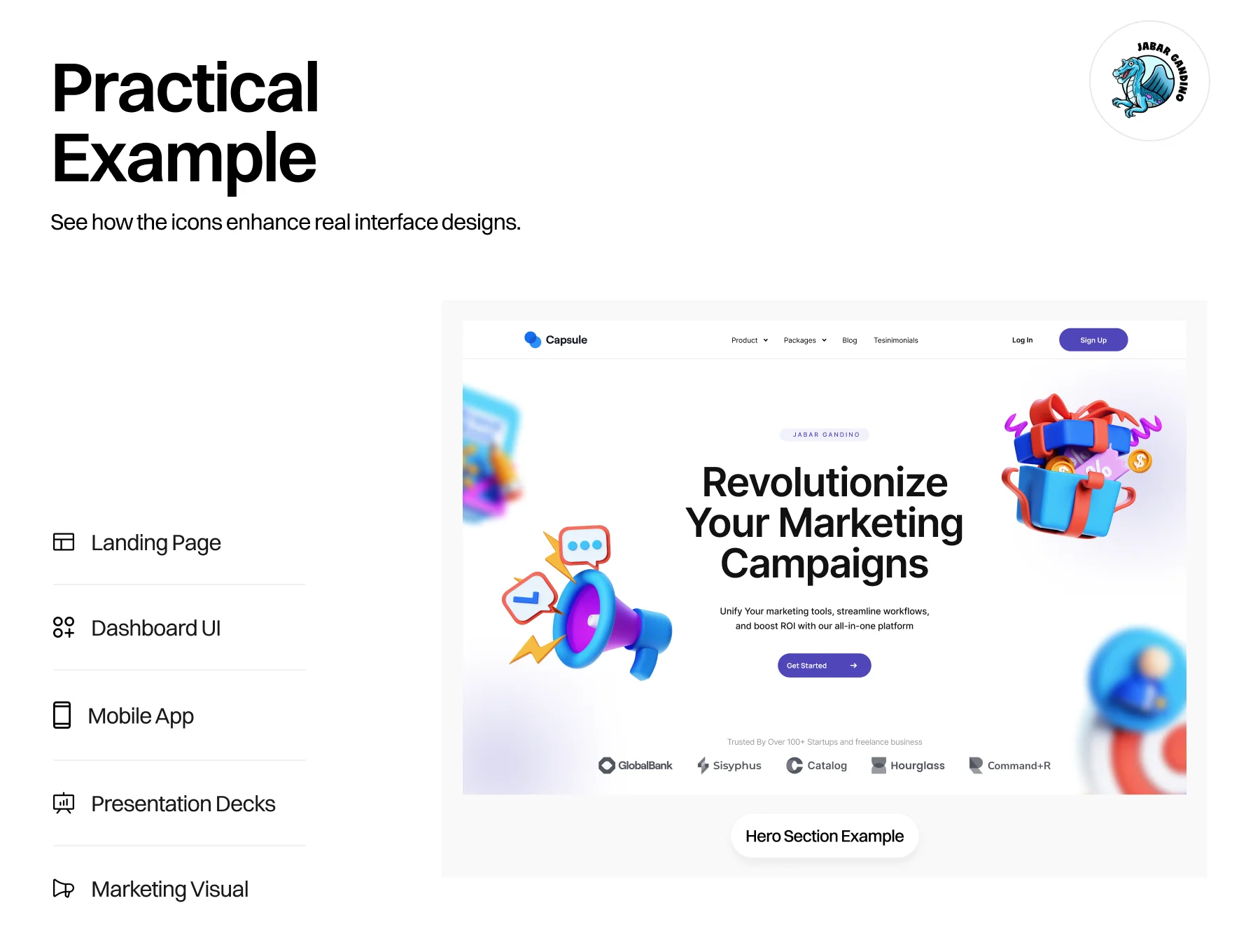 3D Icon Business Marketing 4