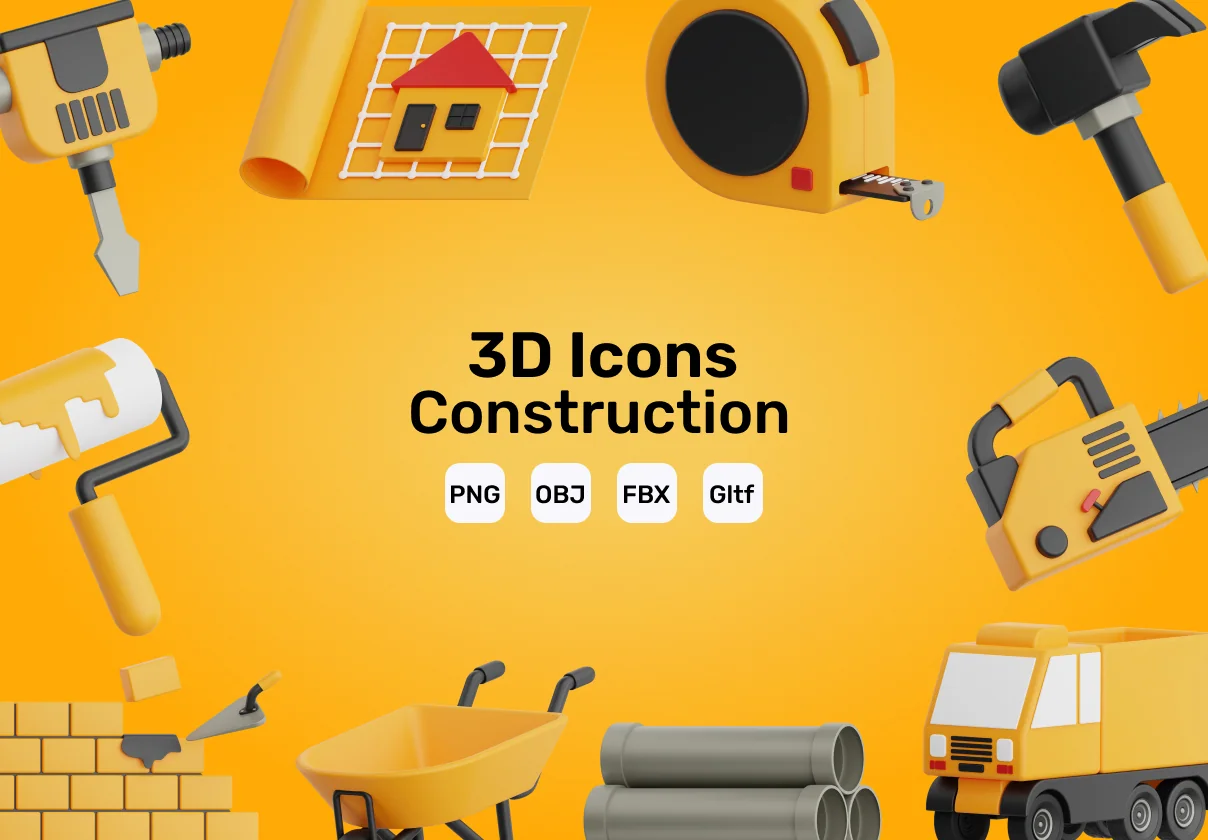 3D Icon Constructions