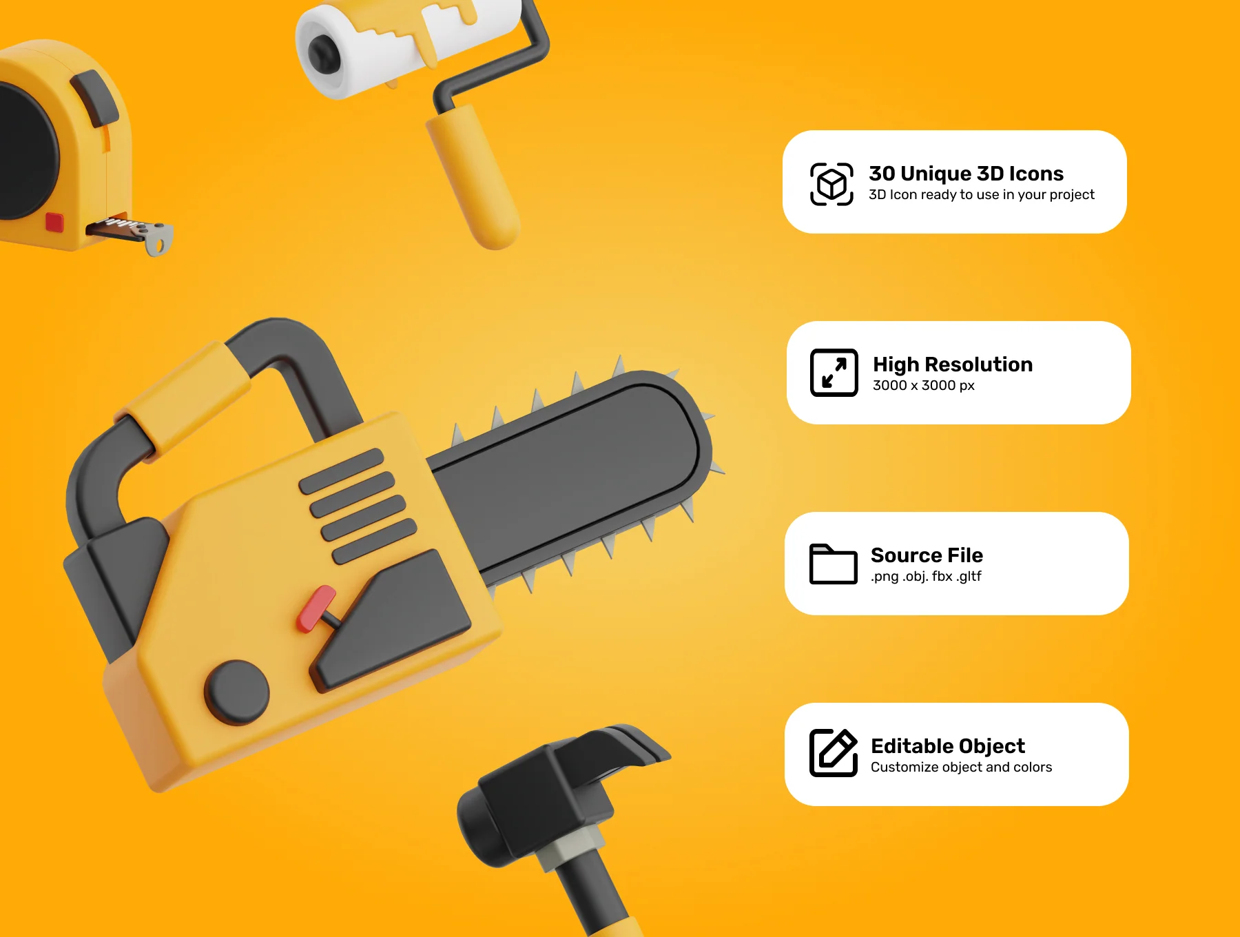 3D Icon Constructions 2