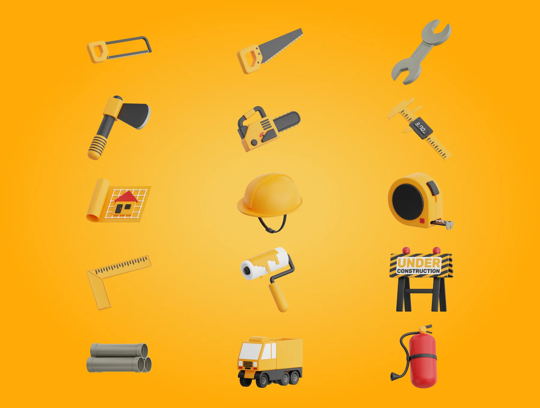 3D Icon Constructions 5