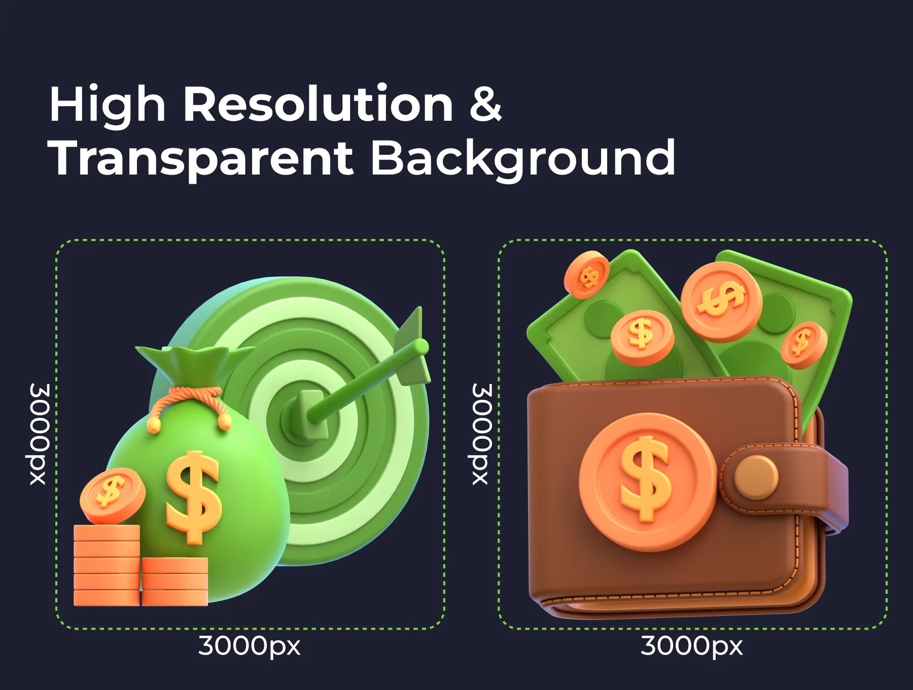 3D Icon Finance 2