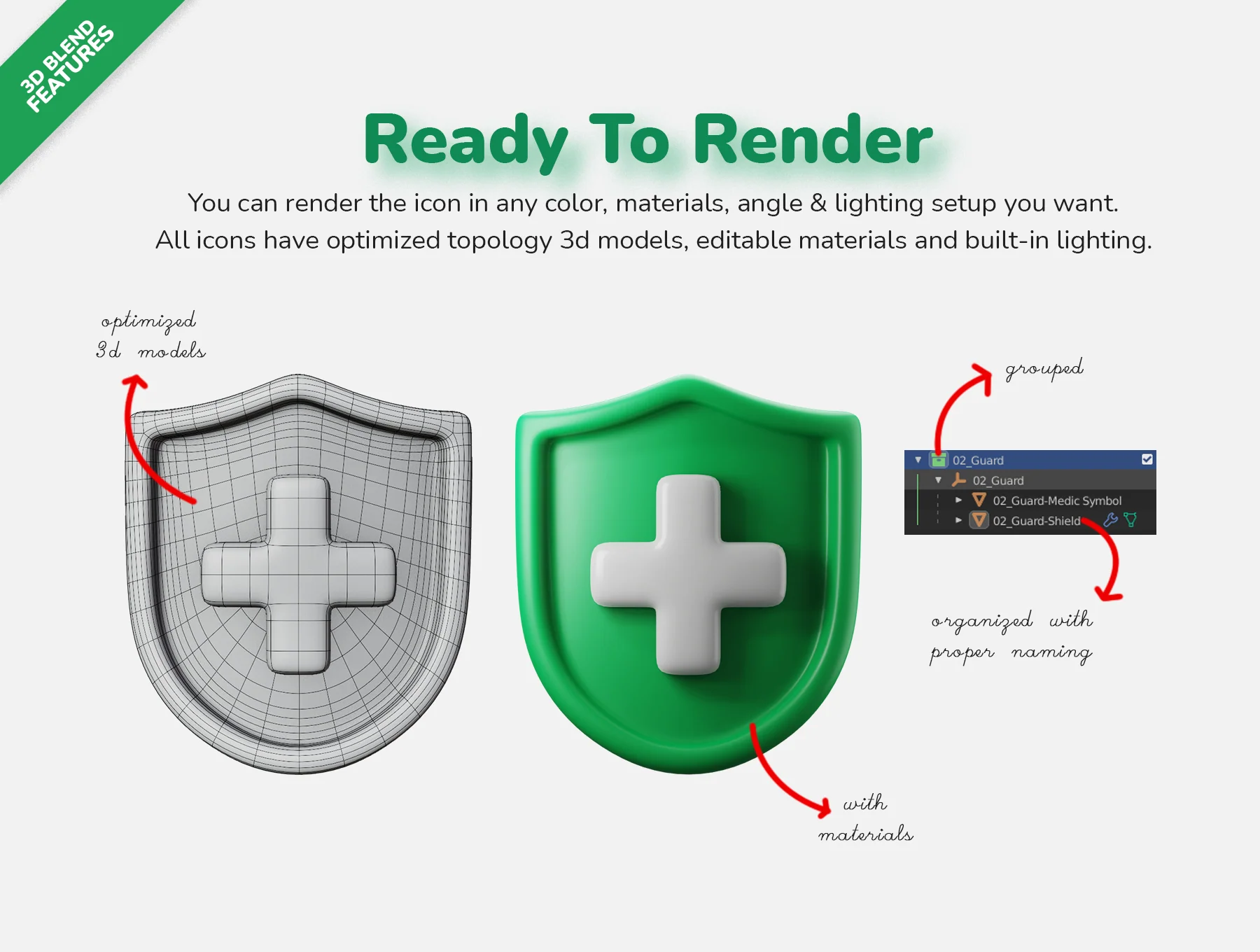 3D Icon Illustration Set - Medical Vol. 01 - Hospital & Clinic 5
