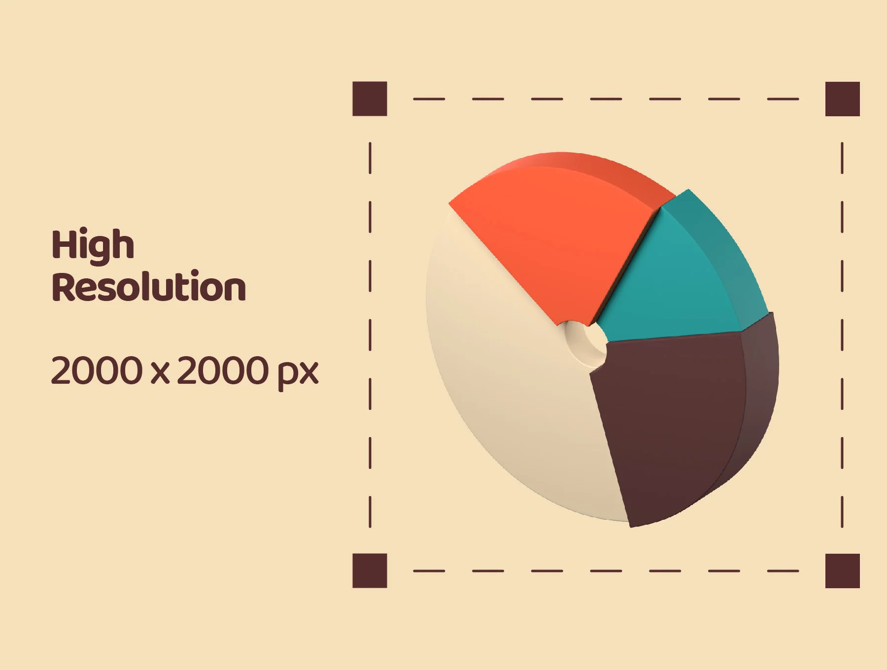 3D Icon Infograph 3