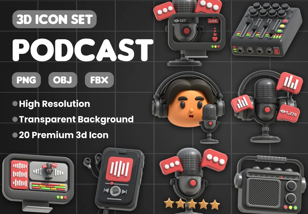 3D Icon Podcast