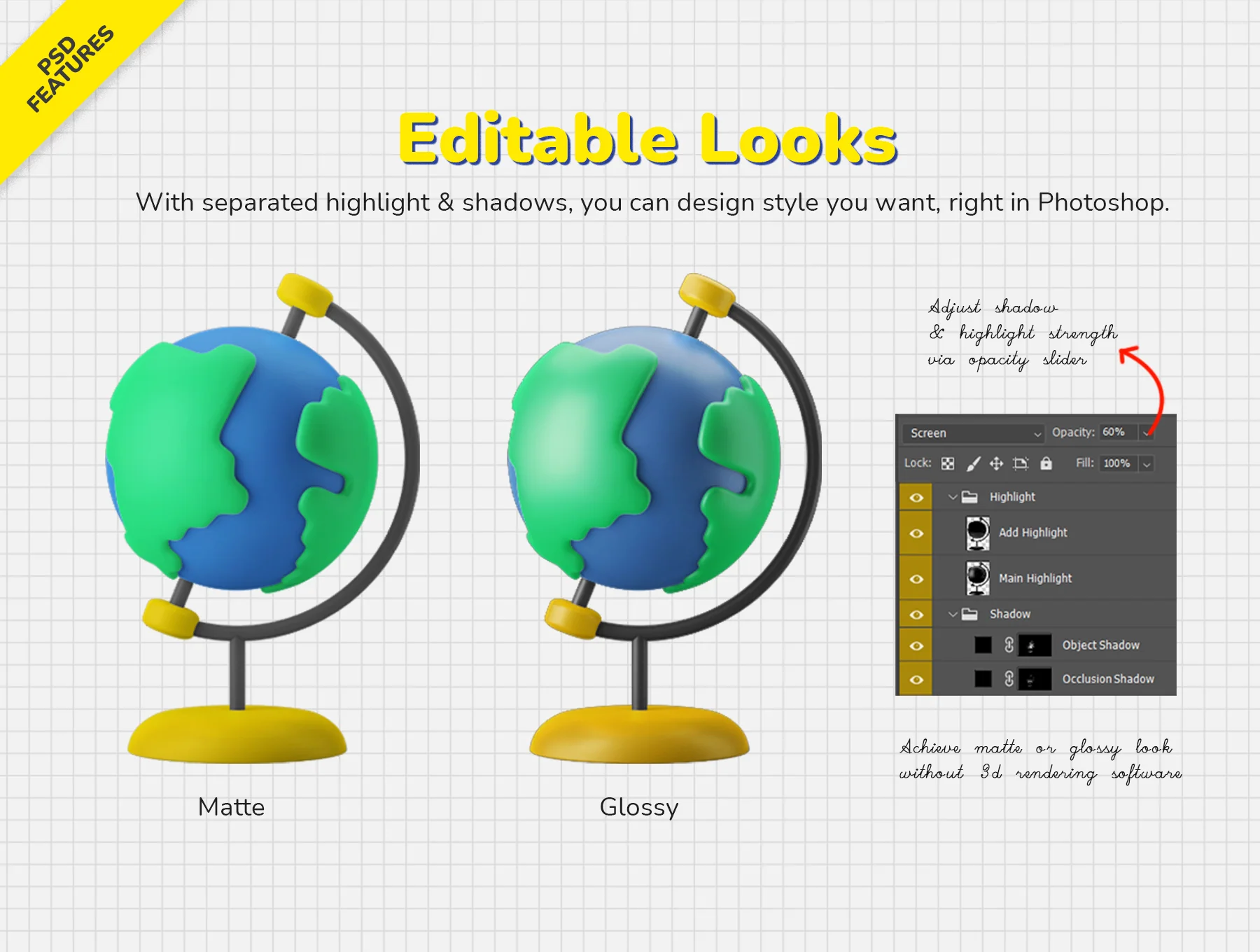 3D Icon Set - Education School Theme 4