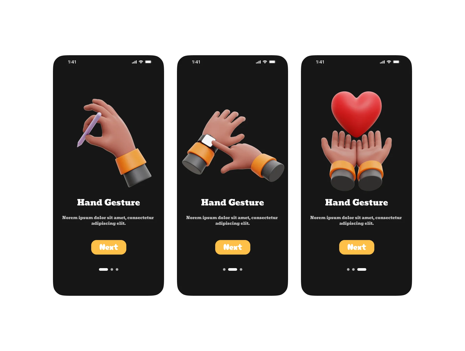 3D Iconic Hand Gestures 4