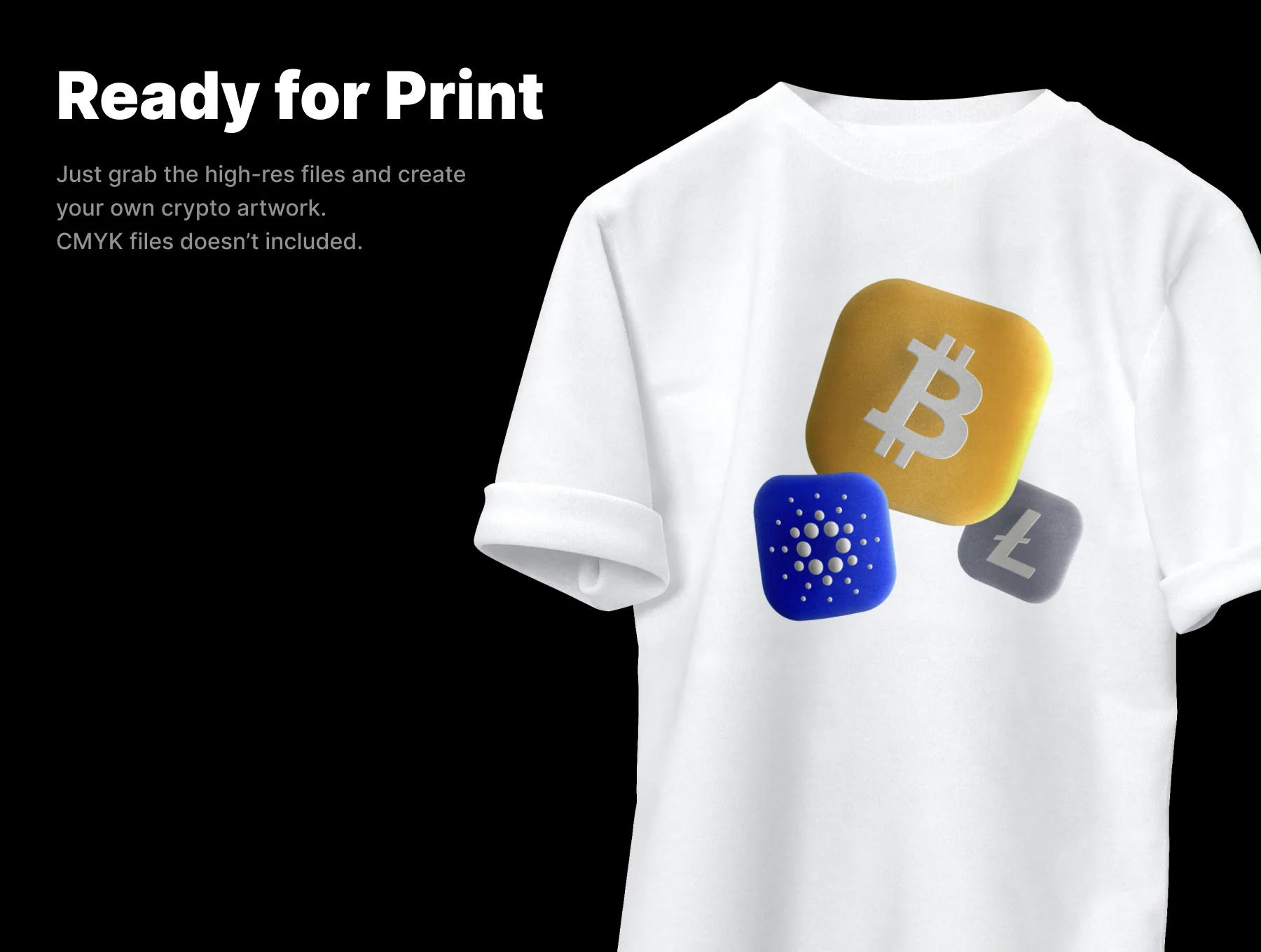 3D Icons Cryptocurrencies Vol. 1 6