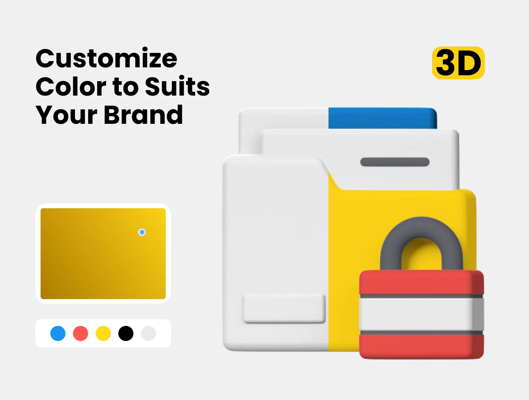 3D Icons - Data Analytics 3