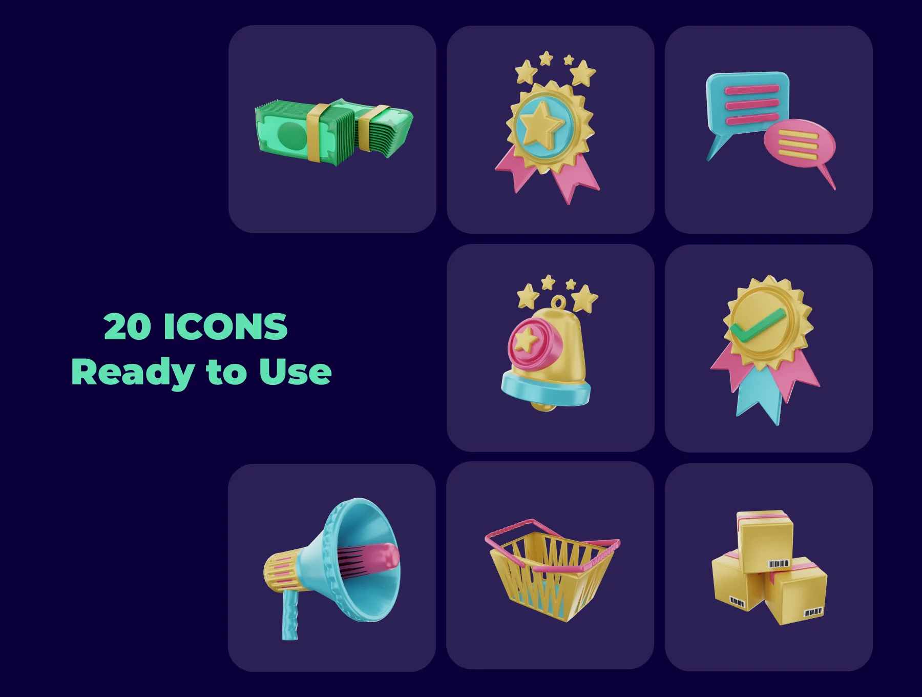 3D ICONS ECOMMERCE 5