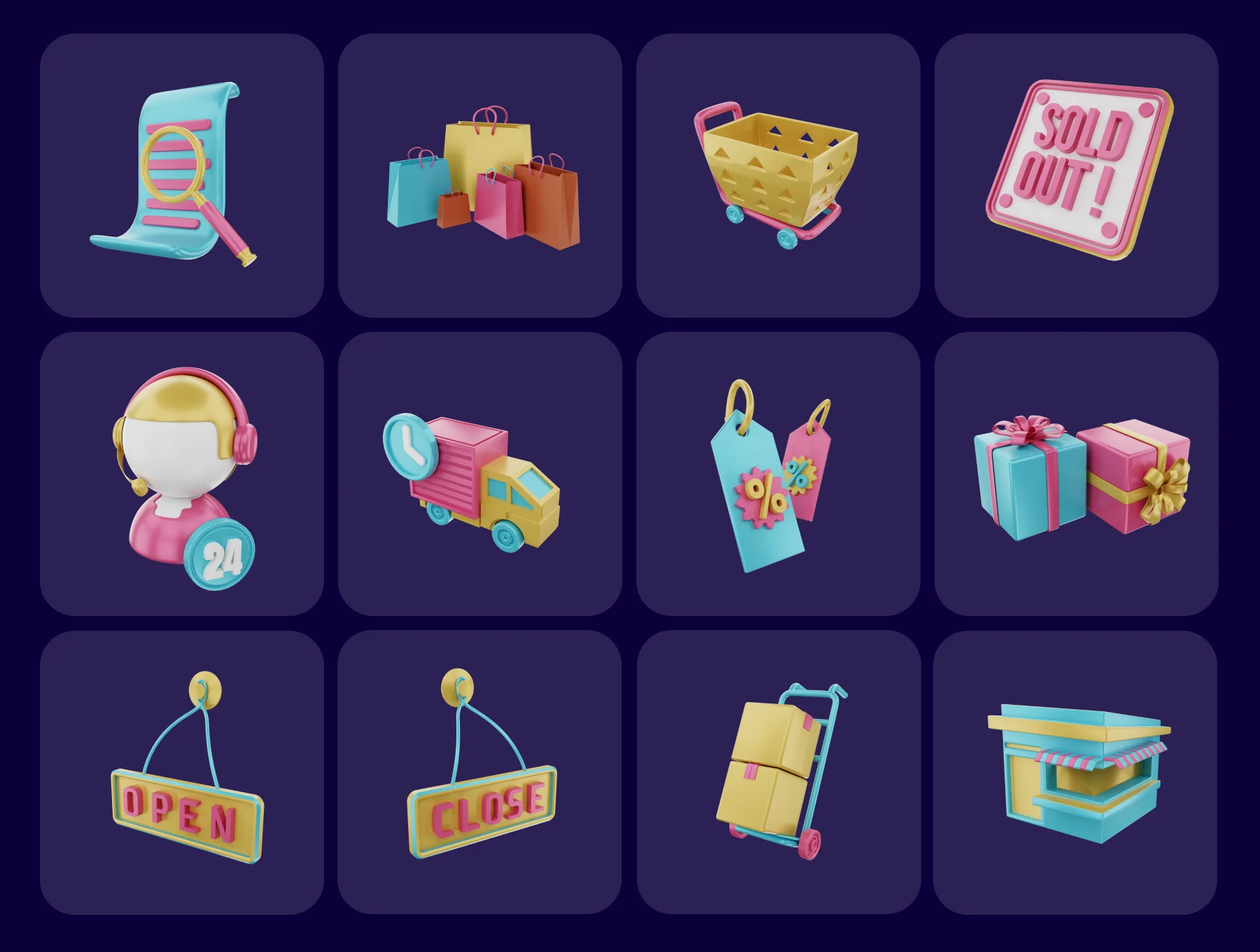 3D ICONS ECOMMERCE 6