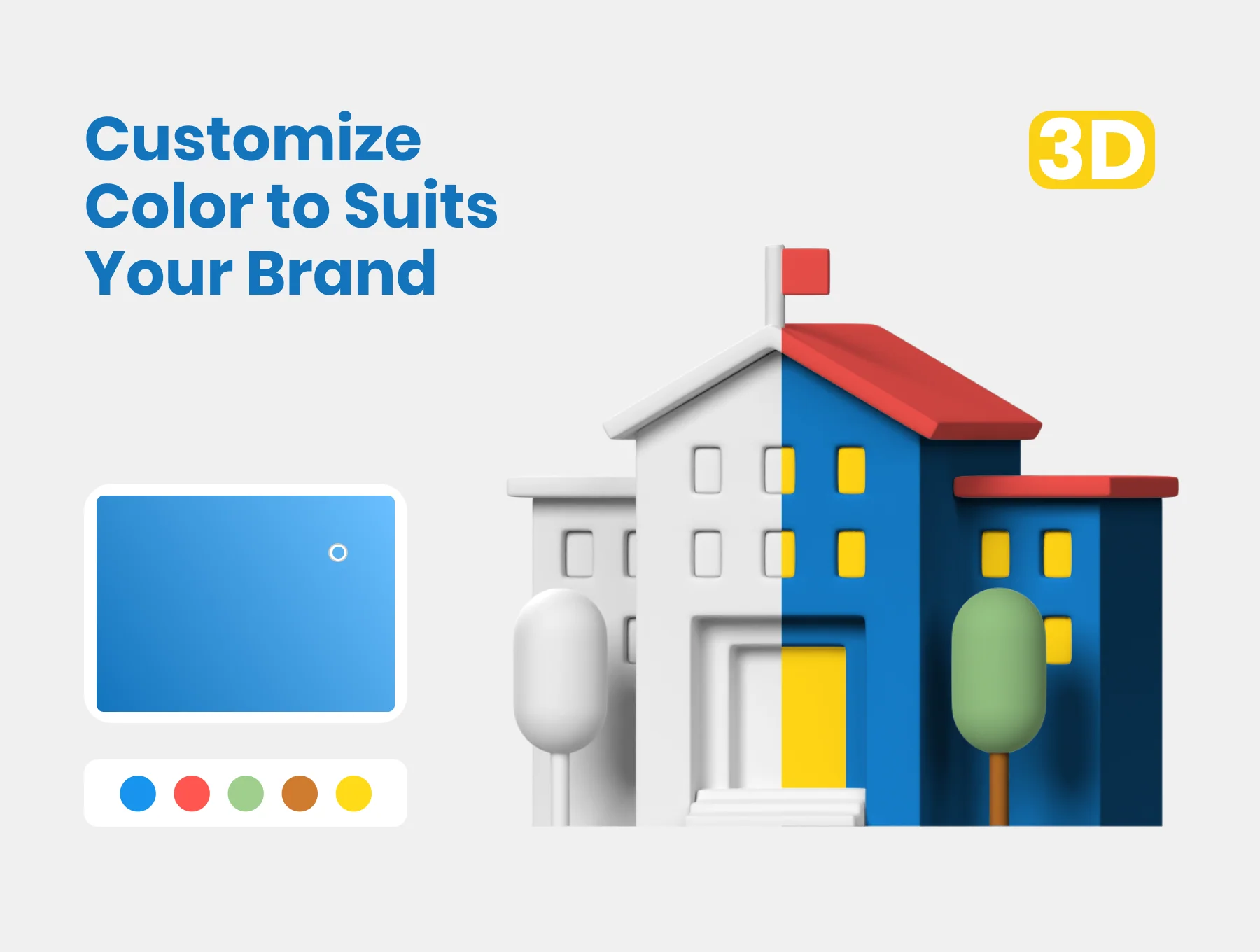3D Icons - Education 3