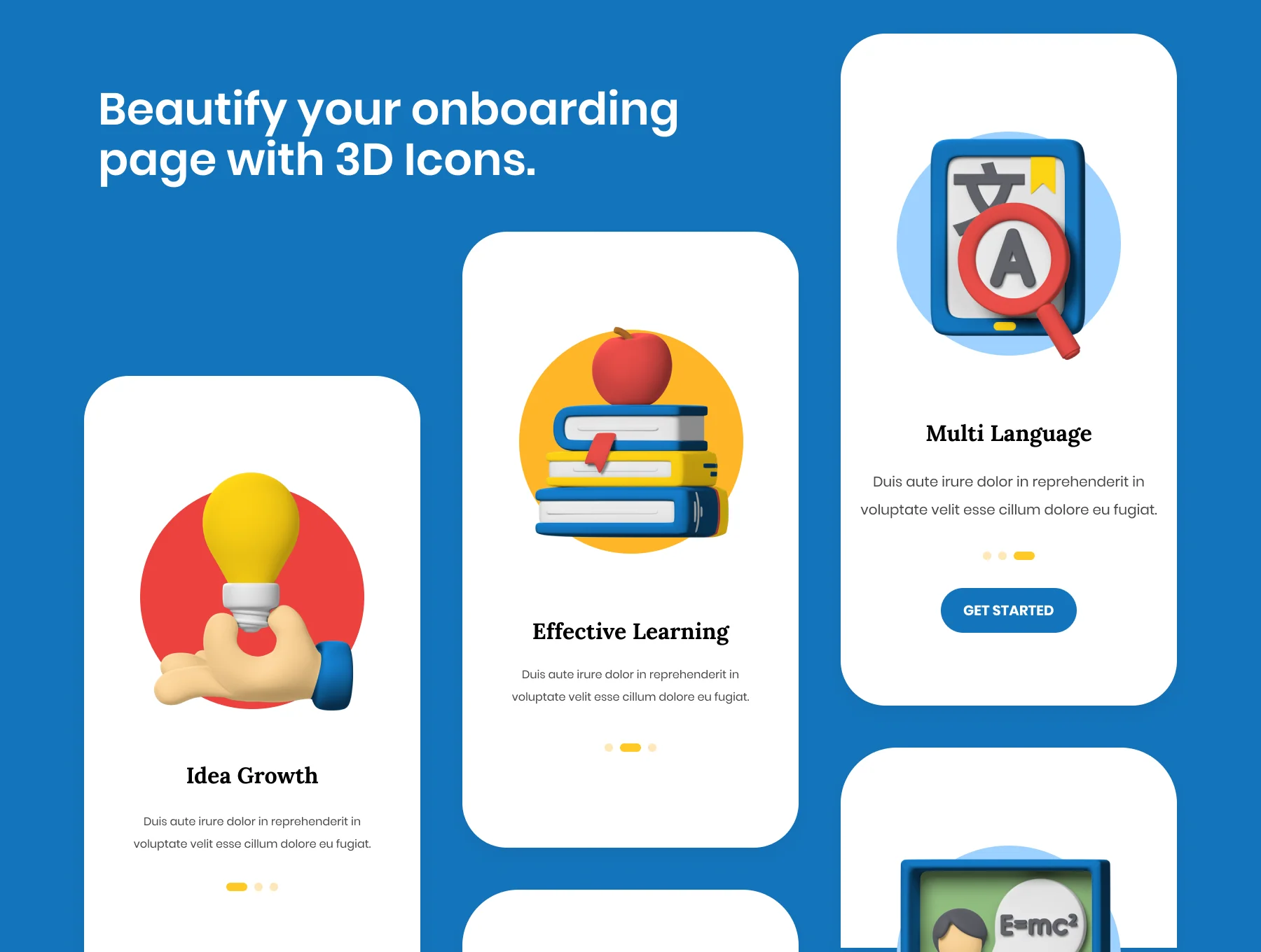 3D Icons - Education 5