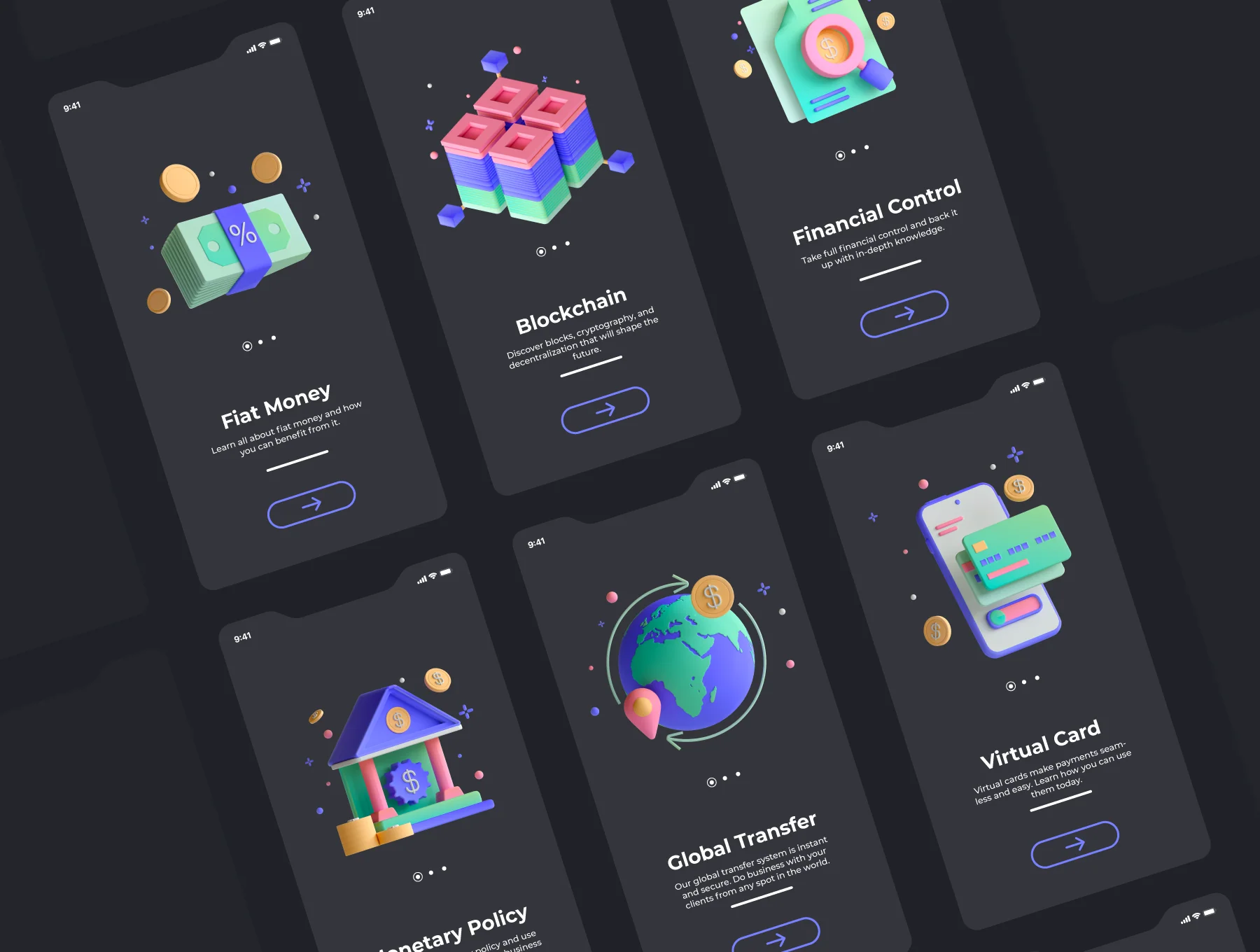 30 3D Icons Illustration Digital Currency 2