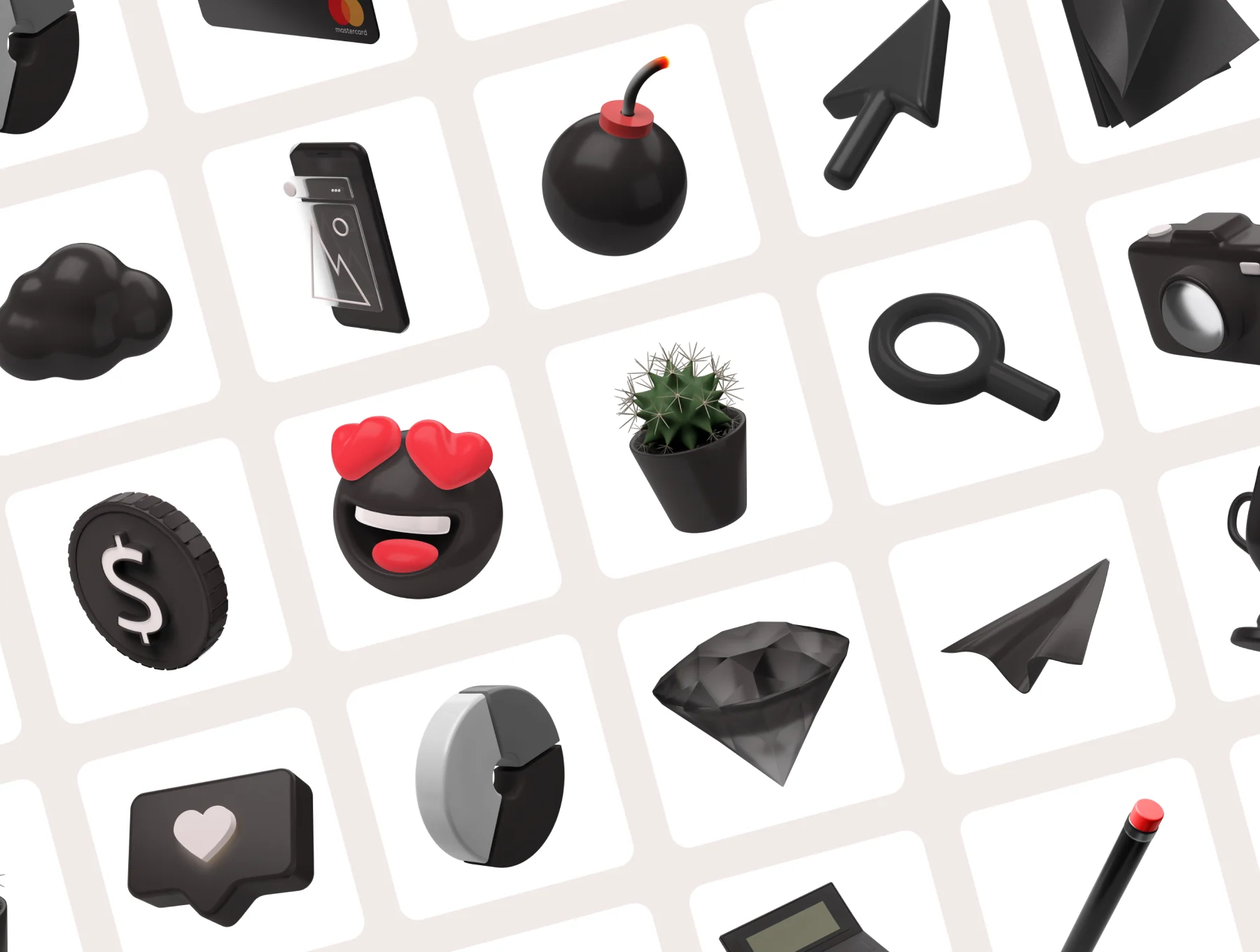 3D Icons Pack 8