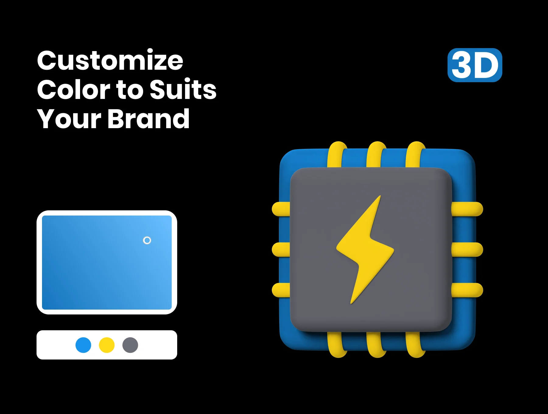 3D Icons - Smart Technology 3