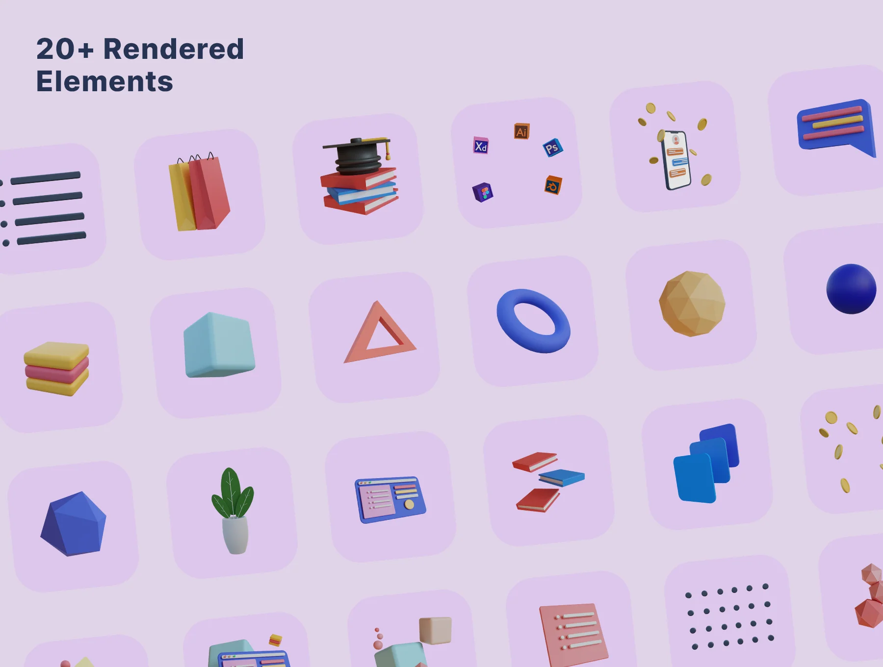3D Illustration Character Pack 5