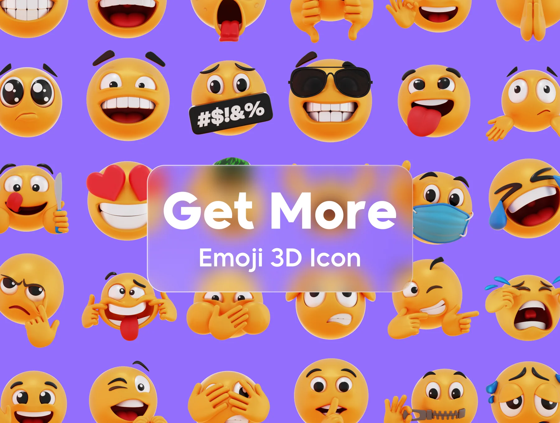 3D Illustration Emoji 5