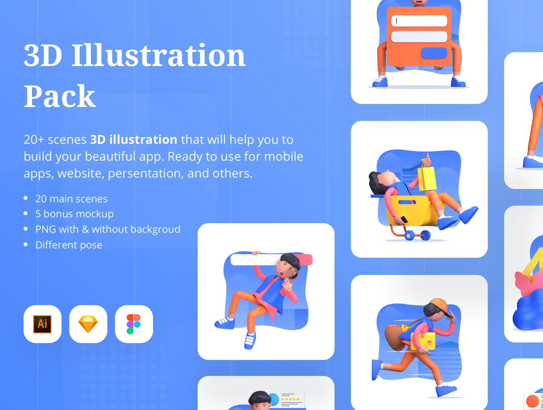 3D Illustration Pack